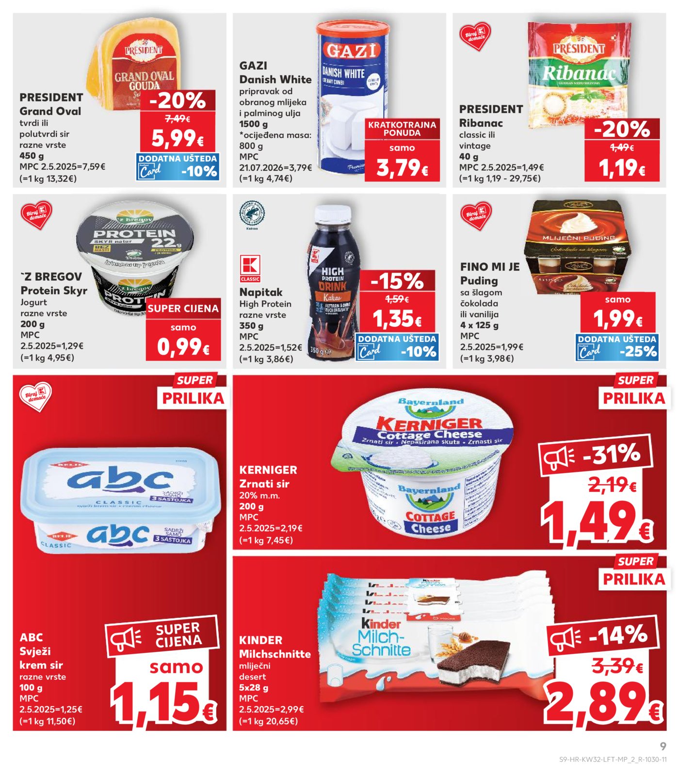 Kaufland katalog Akcija 06.08.-11.08.2026.