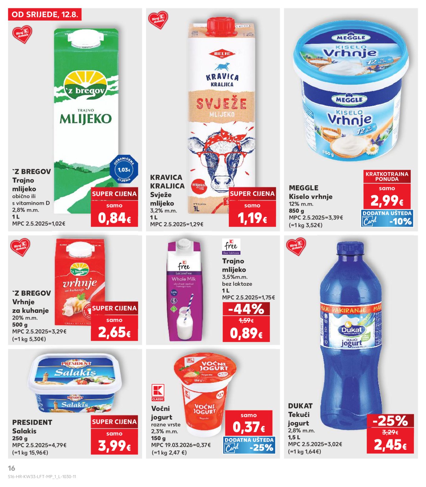 Kaufland katalog Akcija 12.08.-18.08.2026.