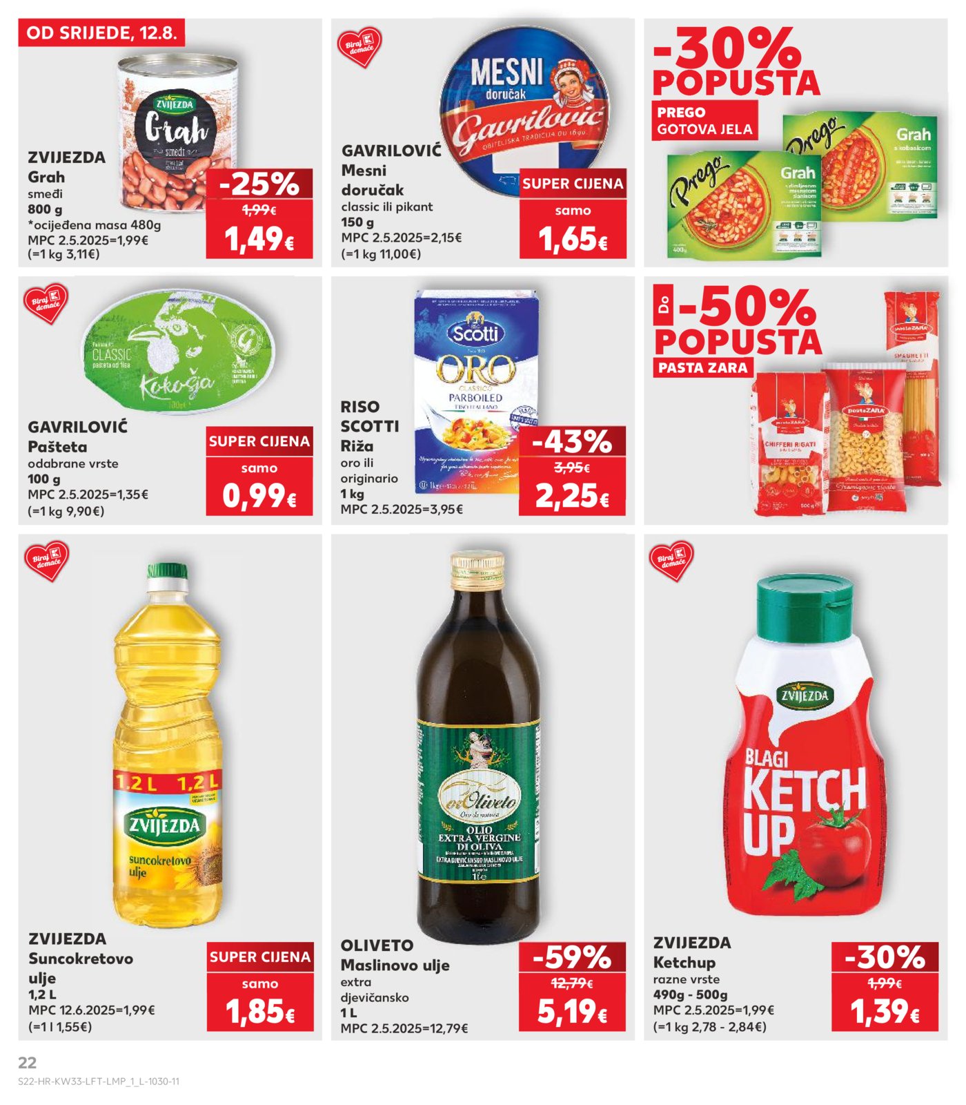 Kaufland katalog Akcija 12.08.-18.08.2026.