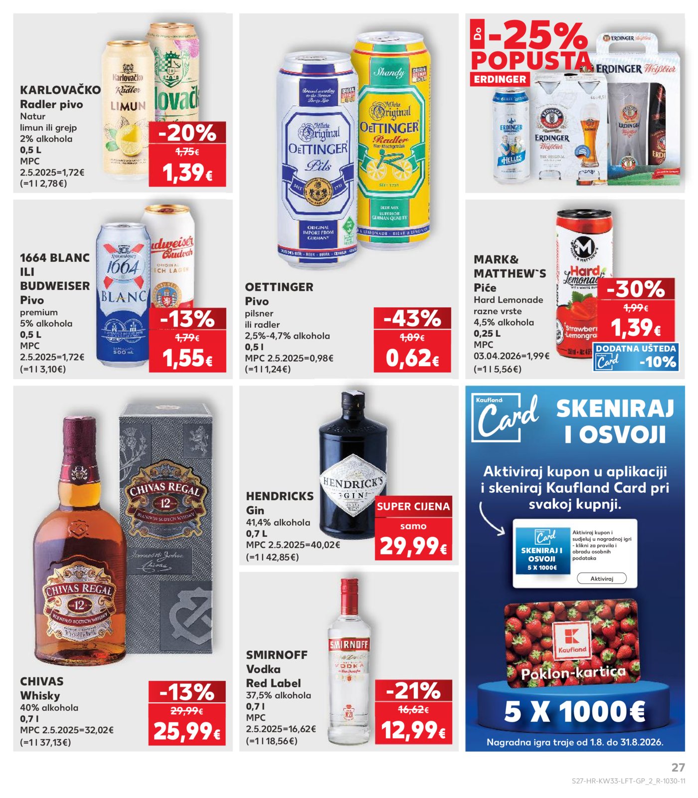 Kaufland katalog Akcija 12.08.-18.08.2026.