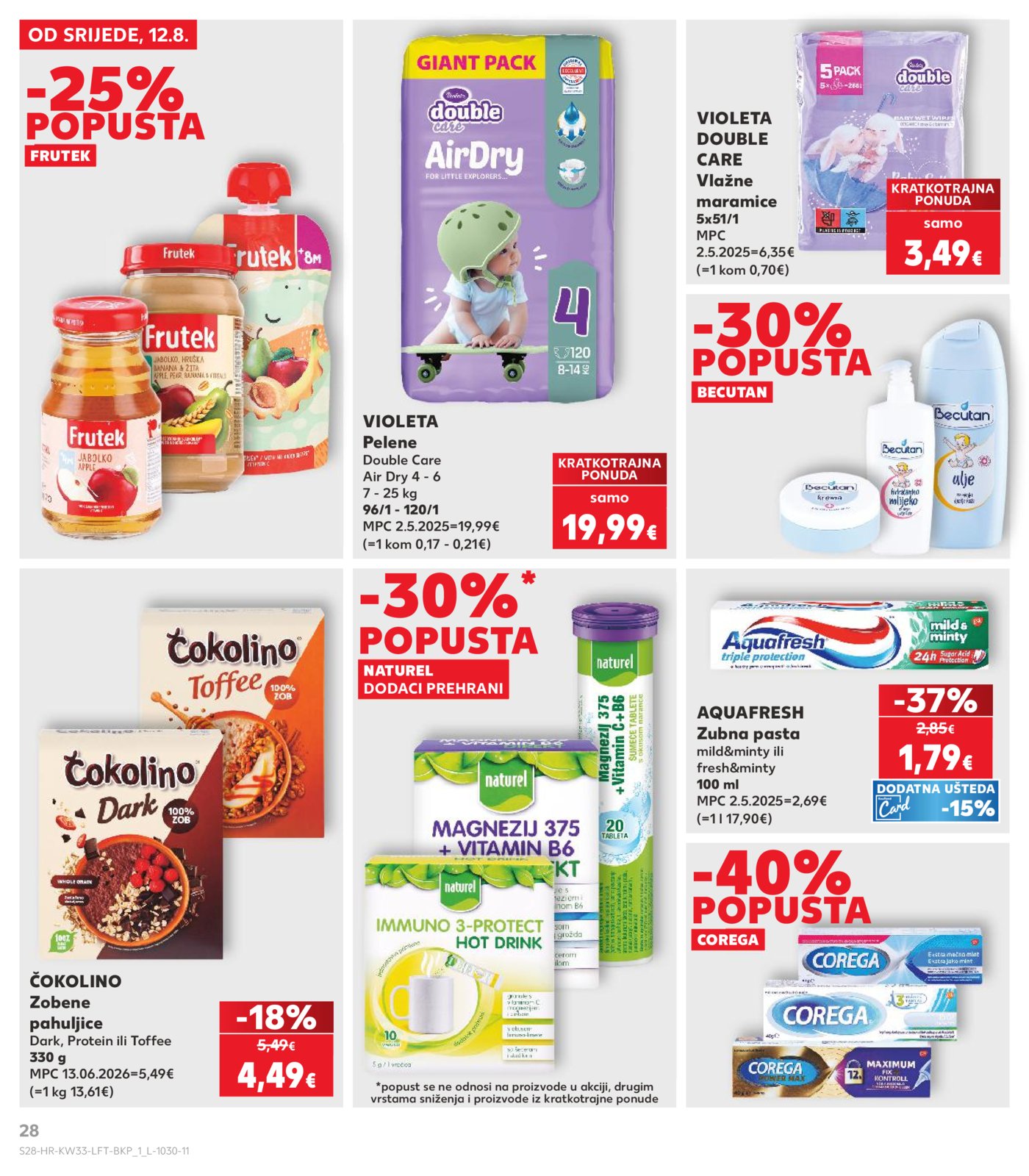 Kaufland katalog Akcija 12.08.-18.08.2026.