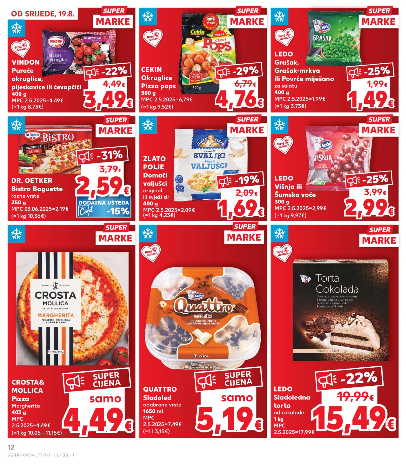 Kaufland katalog Akcija 19.08. - 25.08.2026.