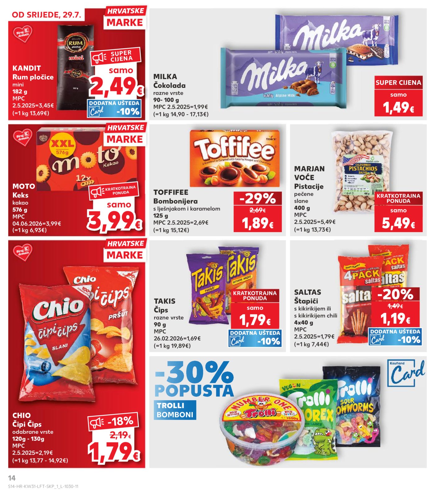 Kaufland katalog Akcija 29.07.- 04.08.2026.