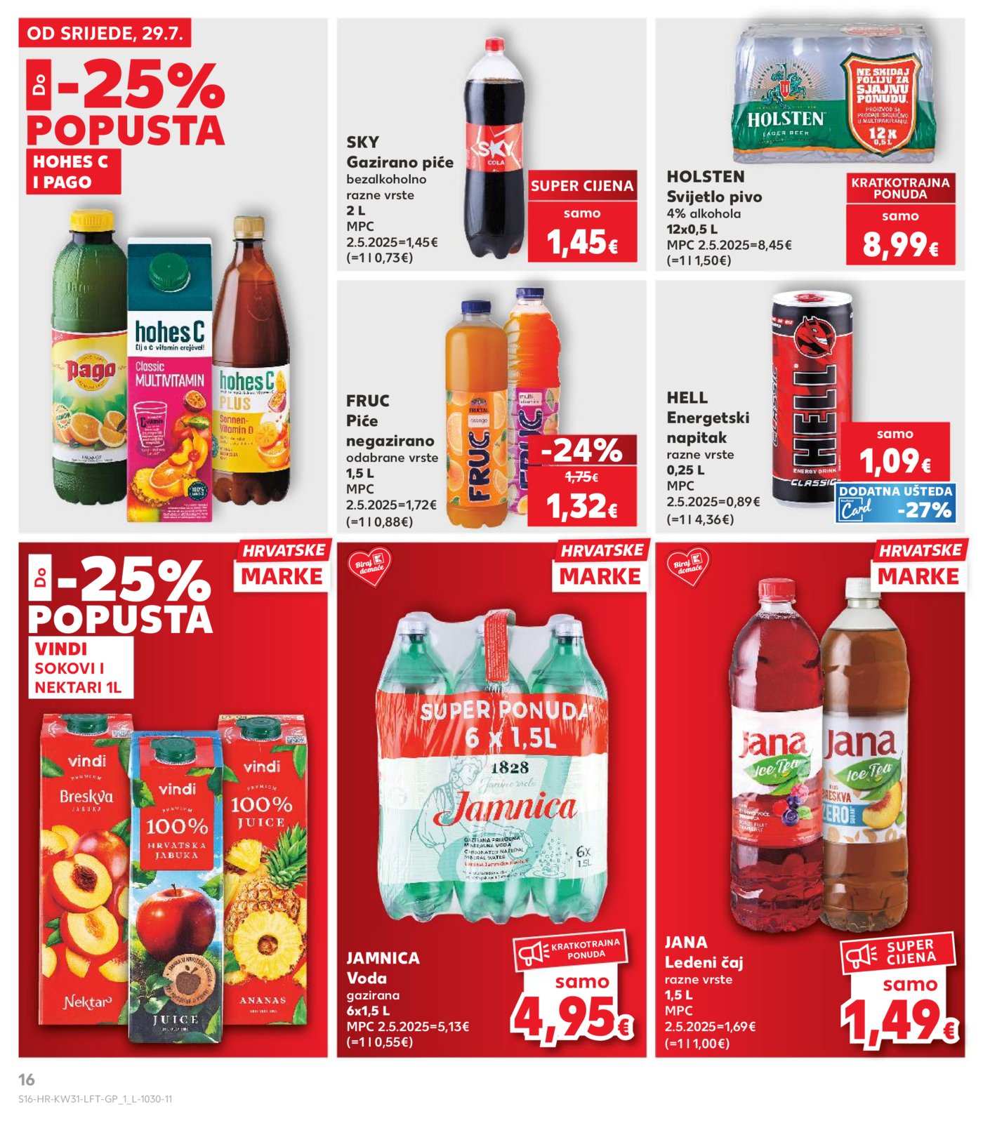 Kaufland katalog Akcija 29.07.- 04.08.2026.
