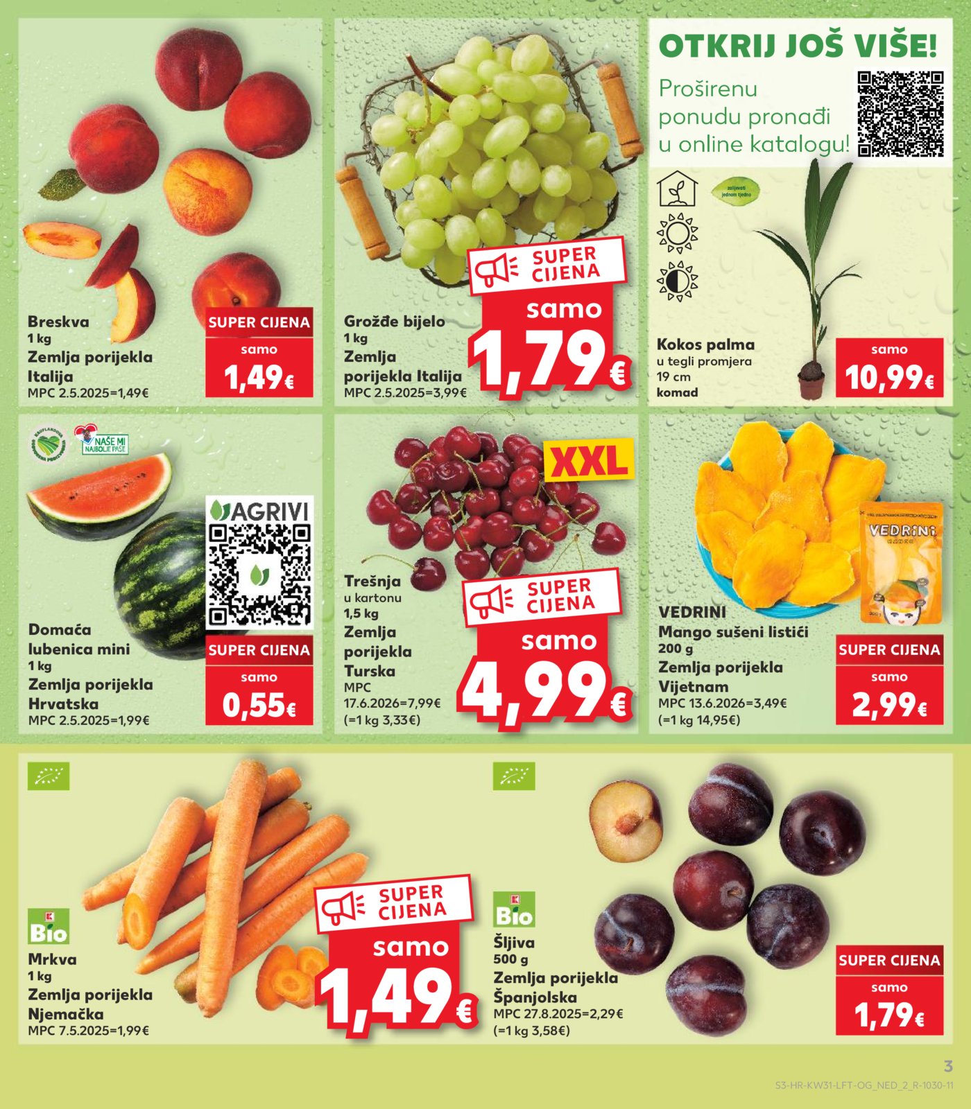 Kaufland katalog Akcija 29.07.- 04.08.2026.