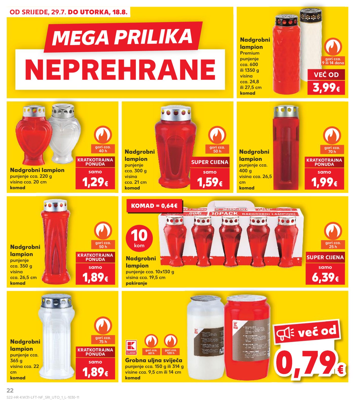 Kaufland katalog Akcija 29.07.- 04.08.2026.