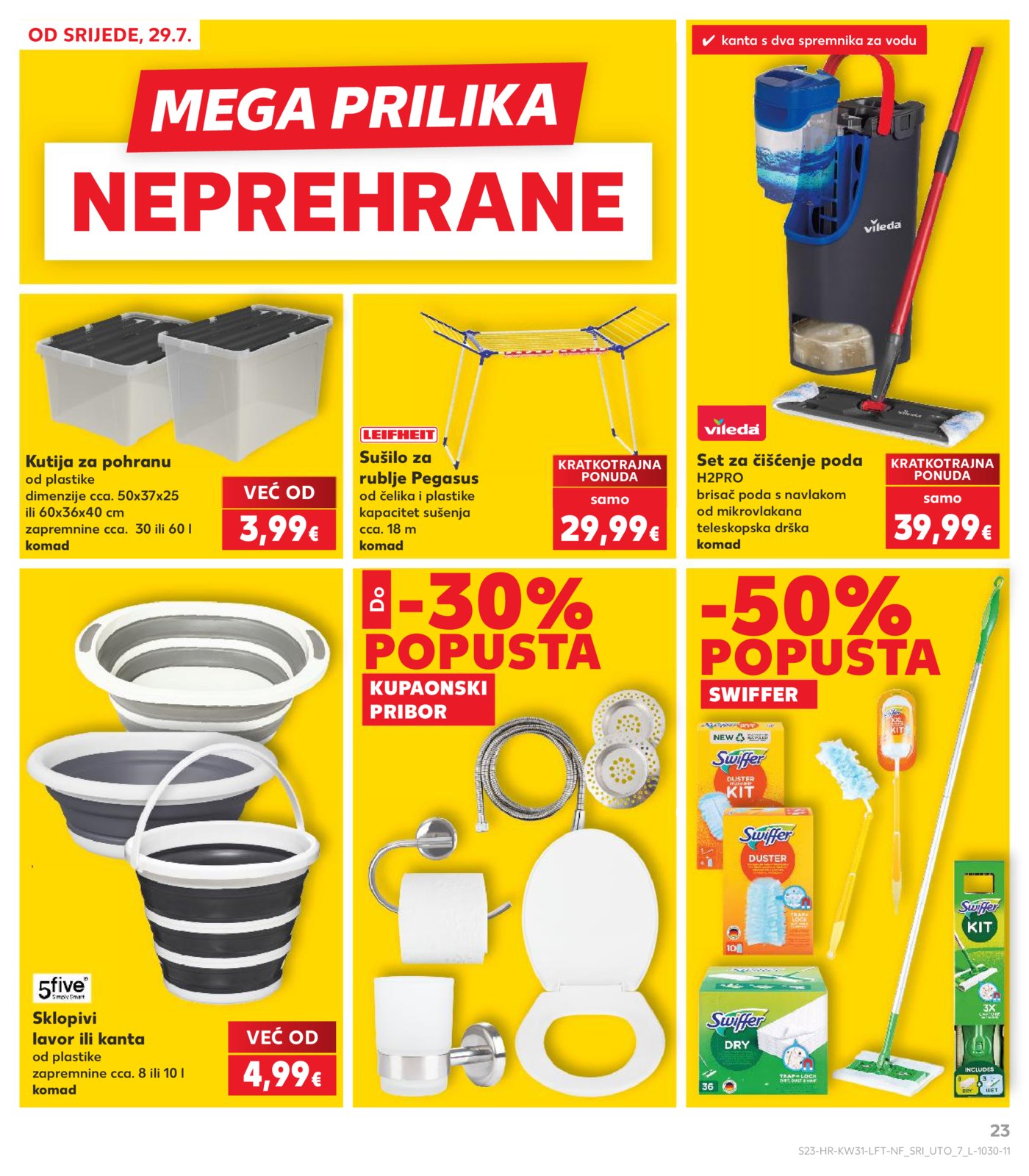 Kaufland katalog Akcija 29.07.- 04.08.2026.