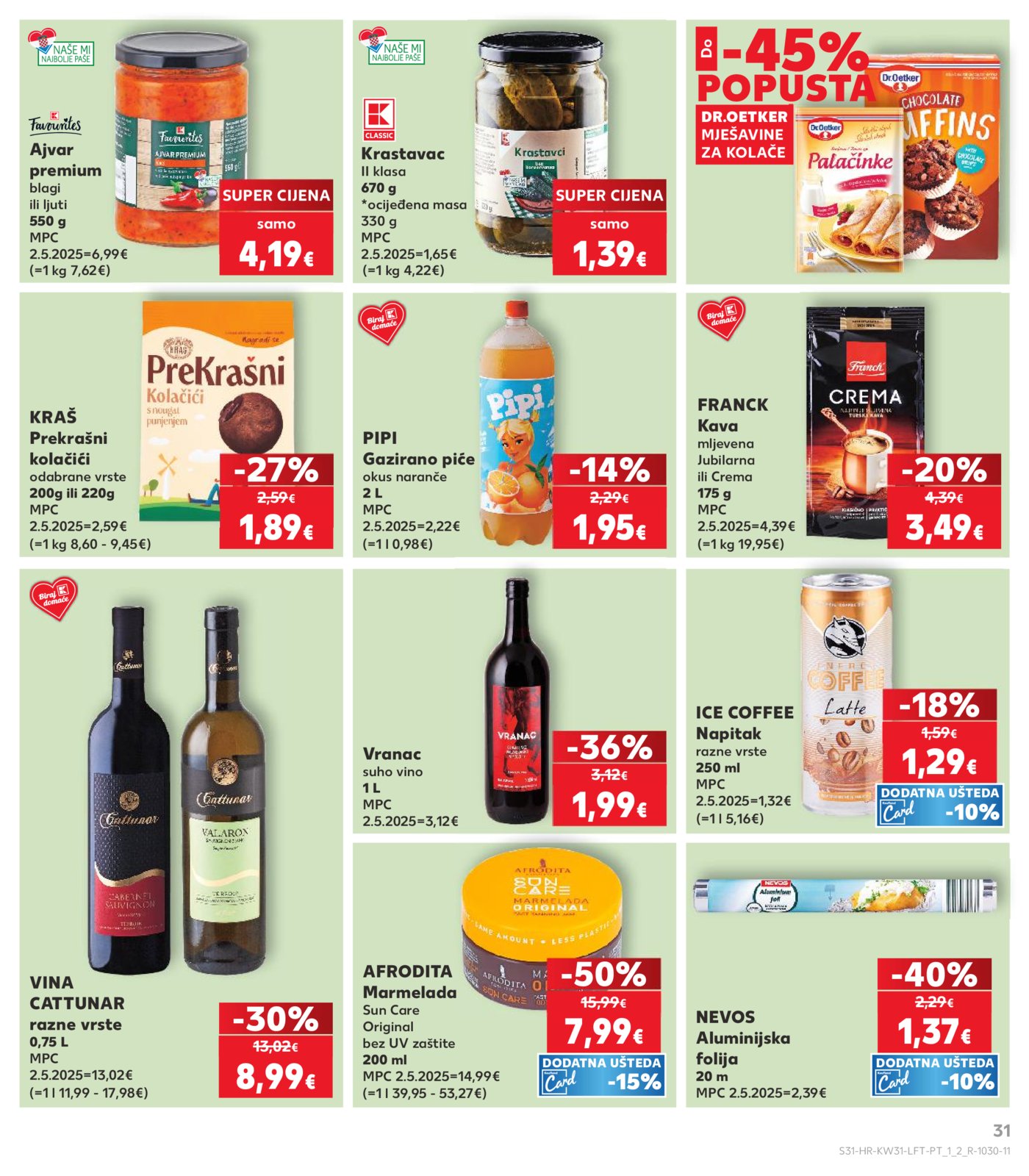 Kaufland katalog Akcija 29.07.- 04.08.2026.