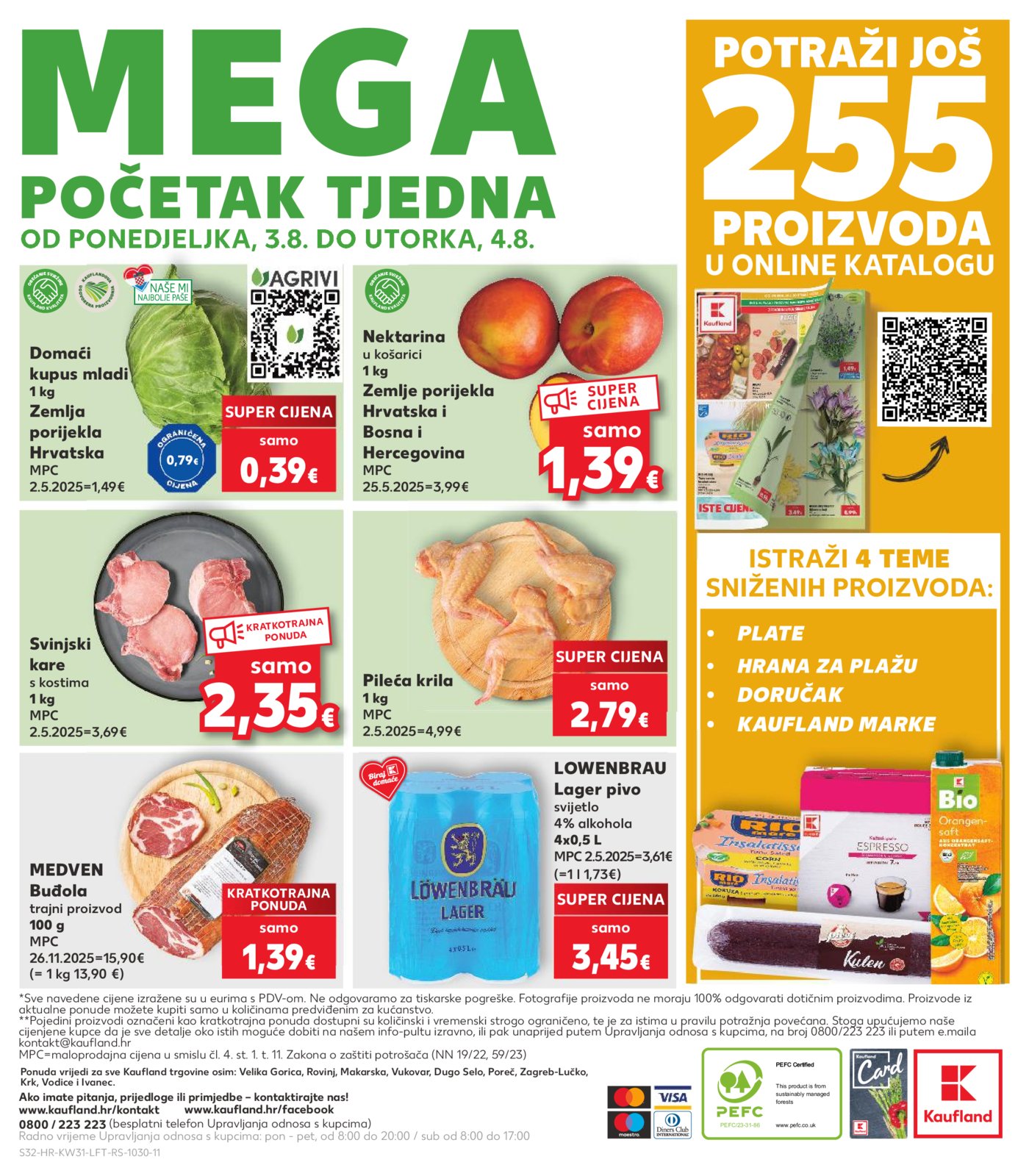 Kaufland katalog Akcija 29.07.- 04.08.2026.