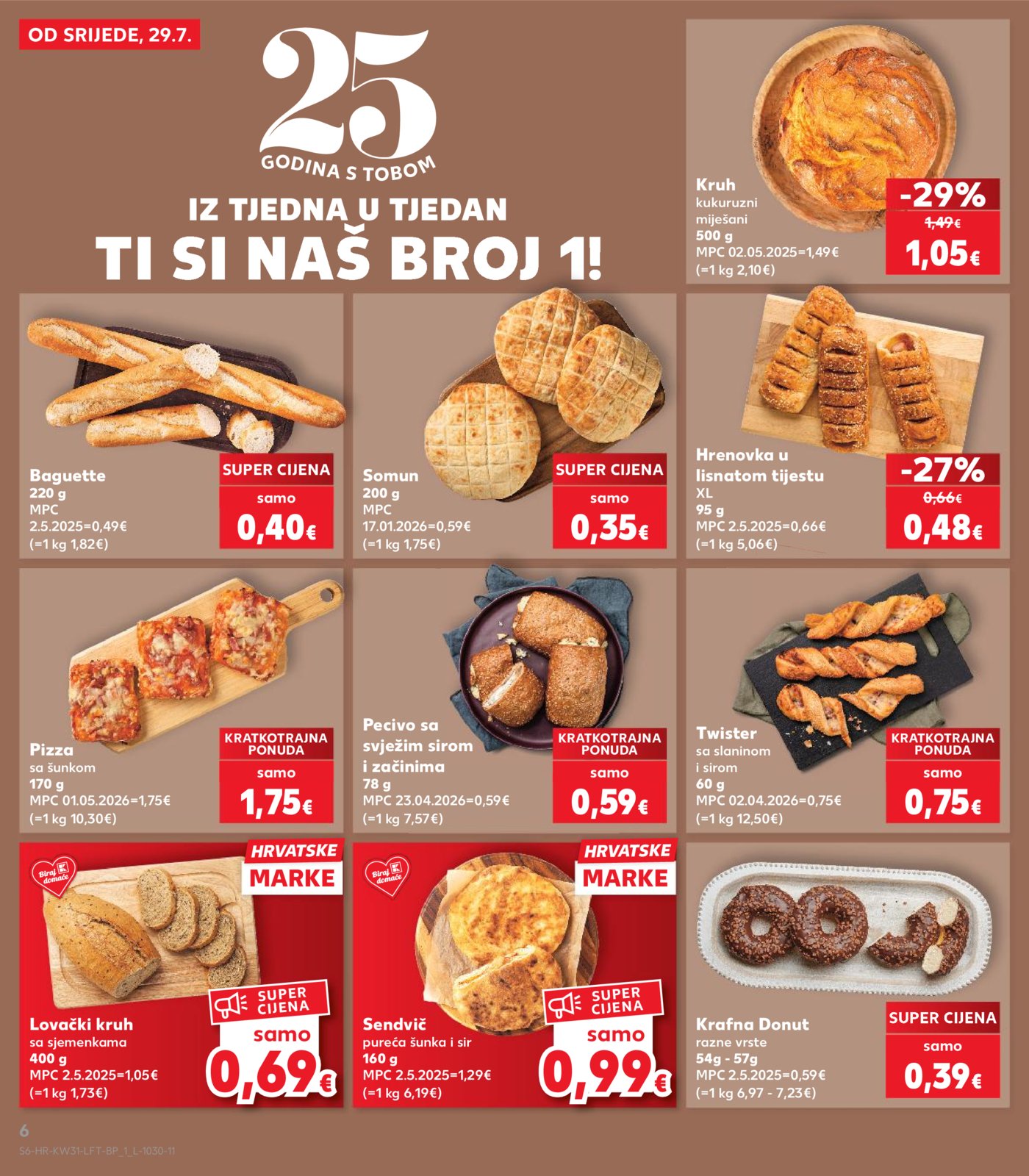 Kaufland katalog Akcija 29.07.- 04.08.2026.