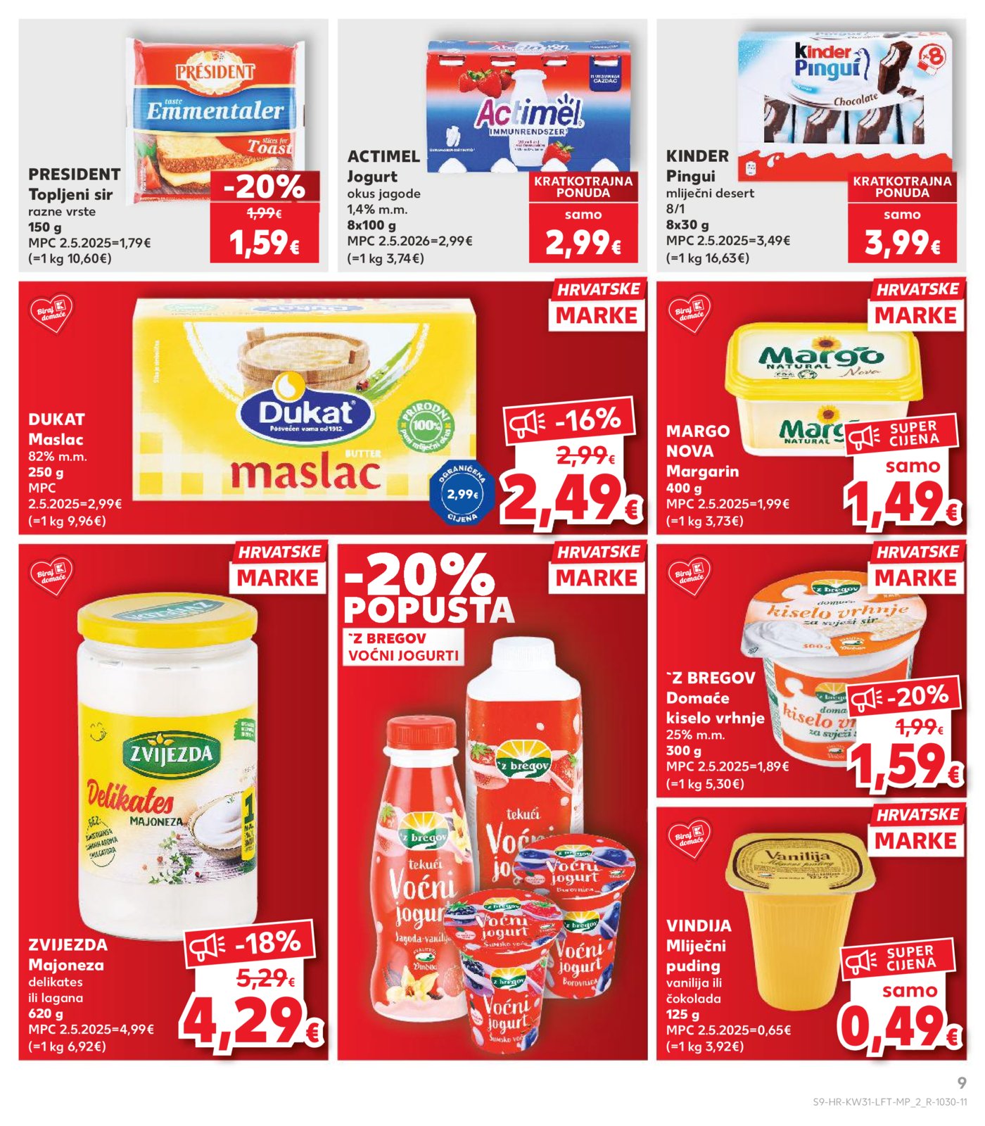 Kaufland katalog Akcija 29.07.- 04.08.2026.