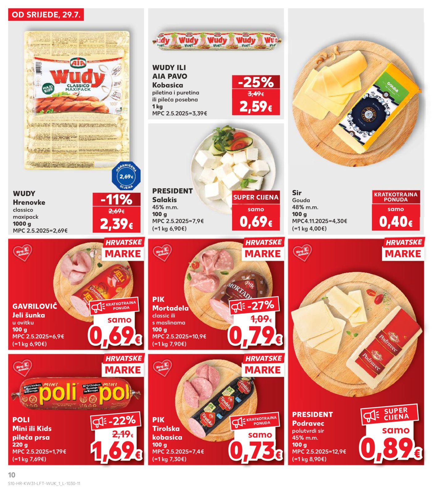 Kaufland katalog Akcija 29.07.- 04.08.2026.