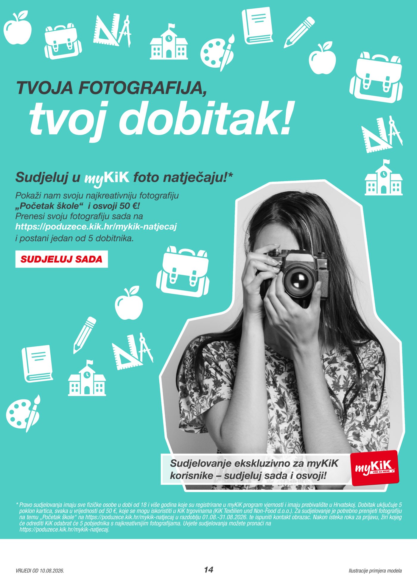 KiK katalog Više zabave u školi 07.08.-16.08.2026.