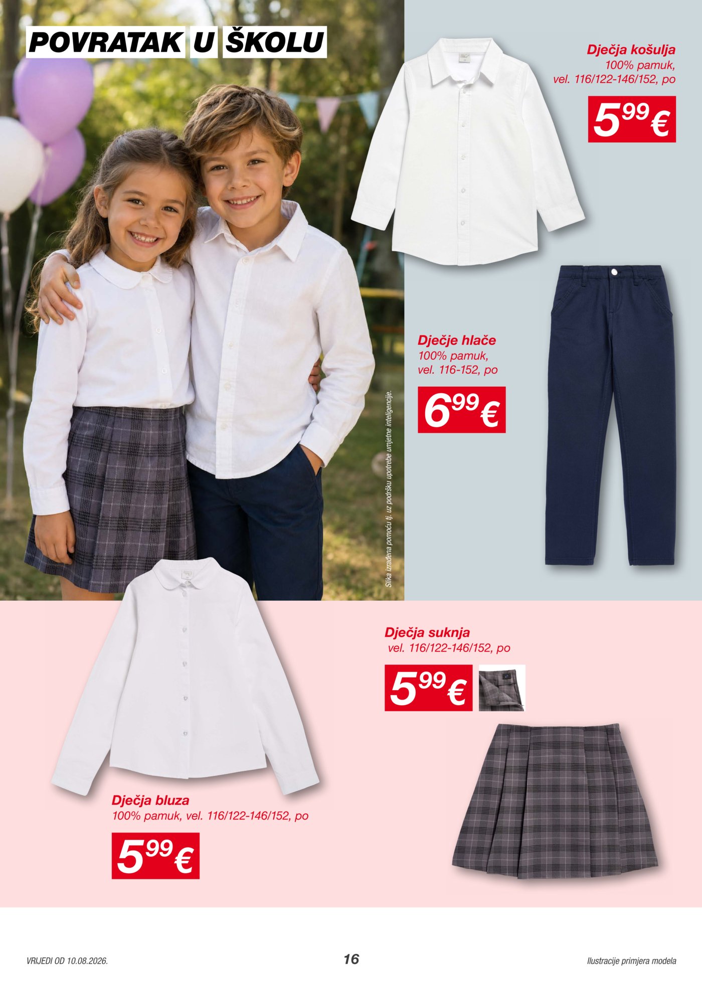 KiK katalog Više zabave u školi 07.08.-16.08.2026.