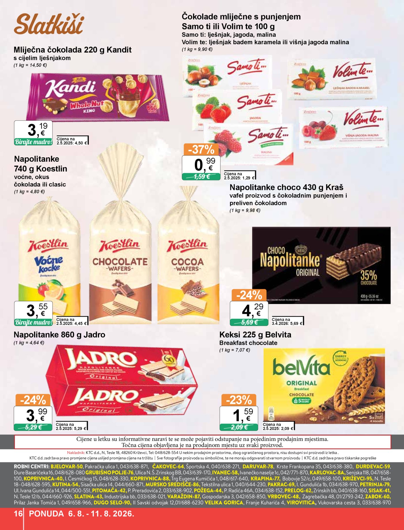 KTC katalog Akcija 06.08.-11.08.2026.