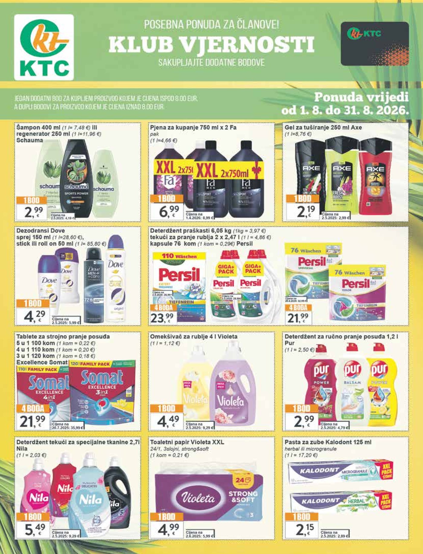 KTC katalog Akcija 06.08.-11.08.2026.