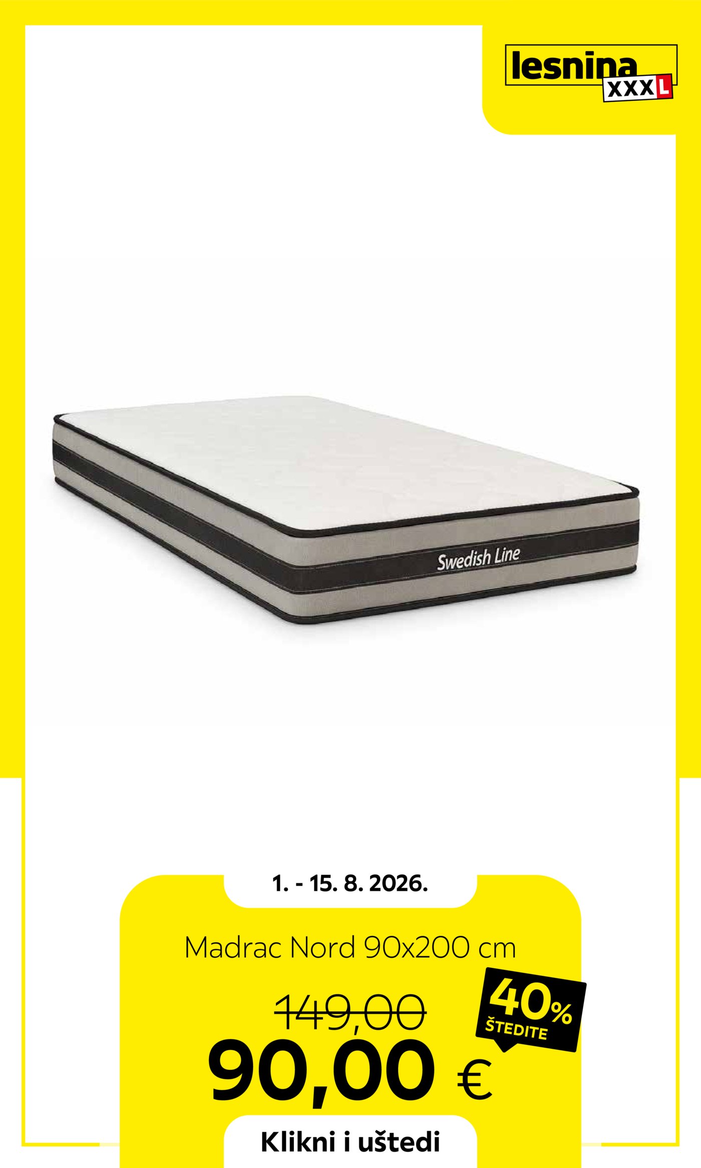 Lesnina katalog Akcija 01.08.-15.08.2026.