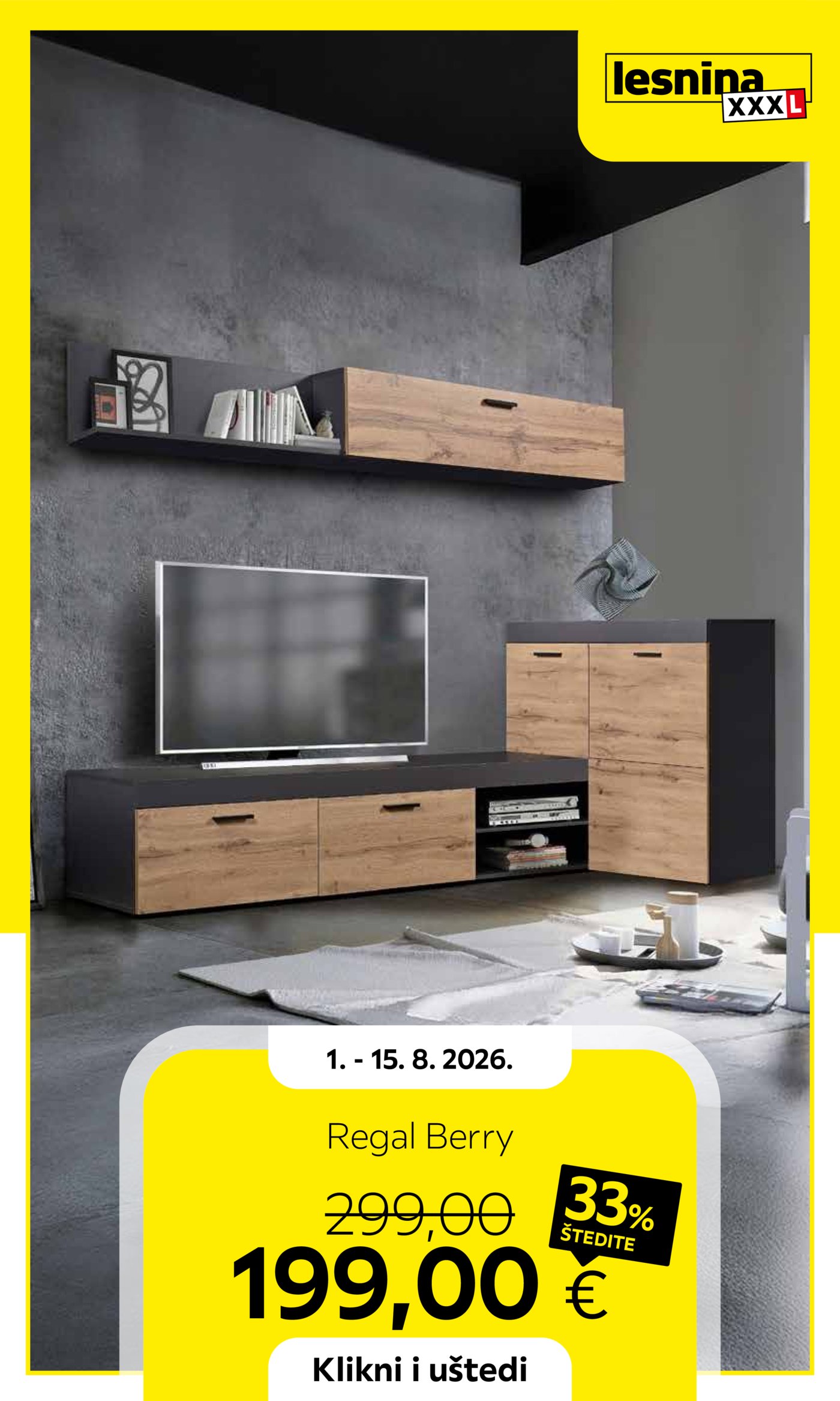 Lesnina katalog Akcija 01.08.-15.08.2026.