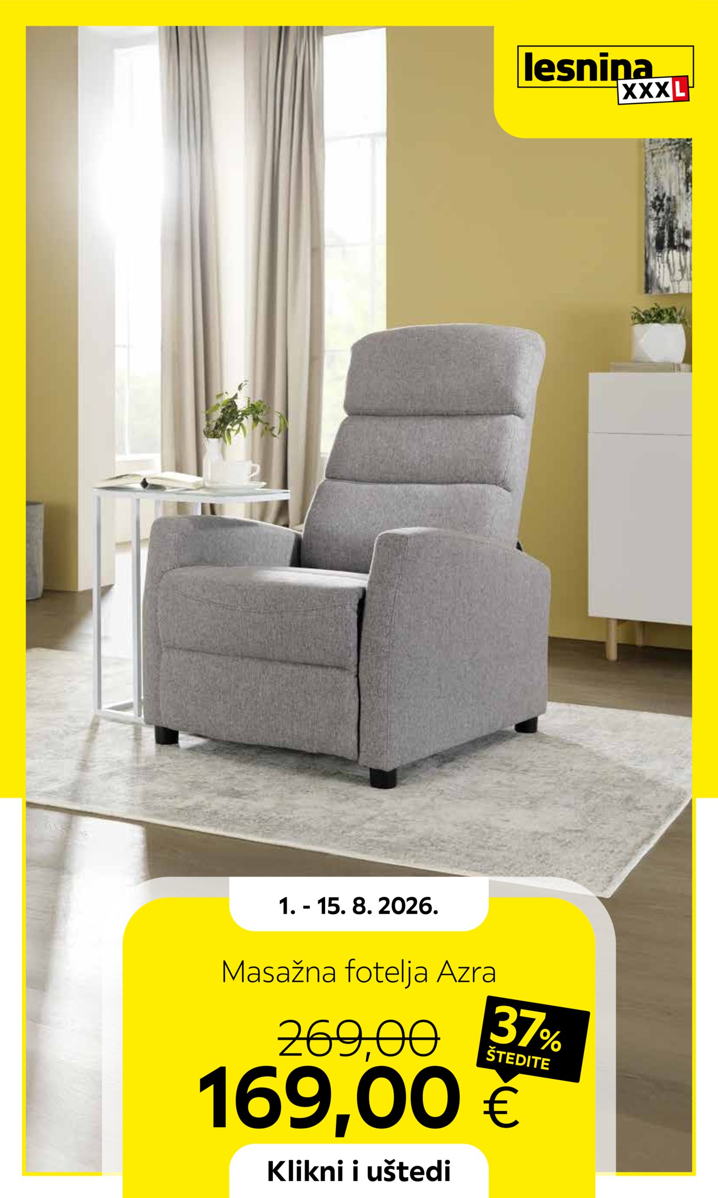 Lesnina katalog Akcija 01.08.-15.08.2026.