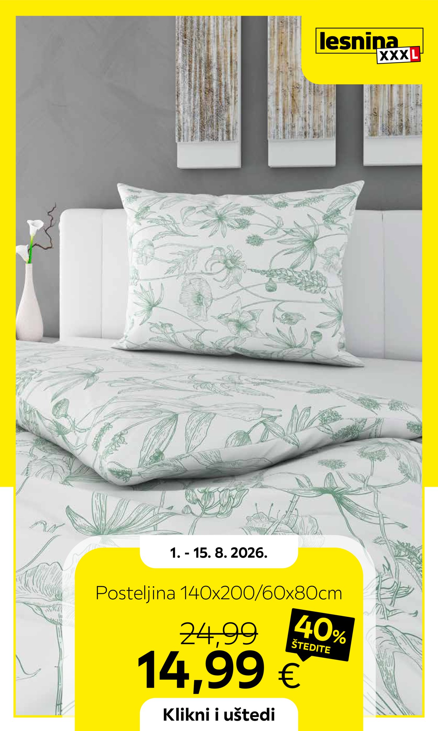 Lesnina katalog Akcija 01.08.-15.08.2026.