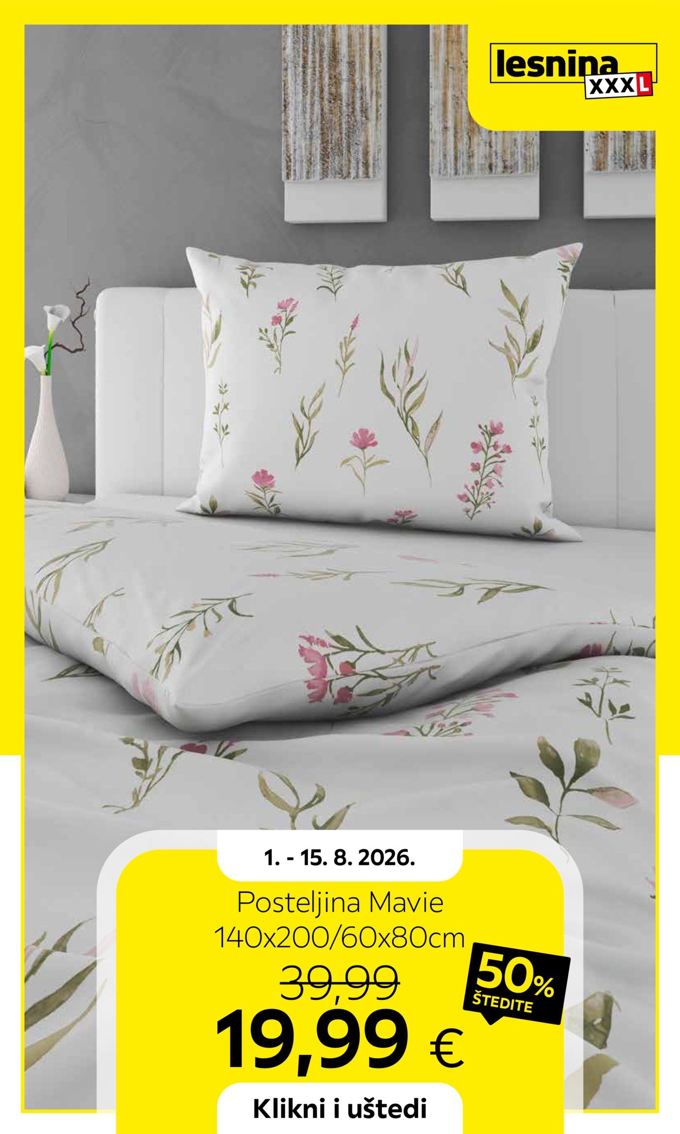 Lesnina katalog Akcija 01.08.-15.08.2026.