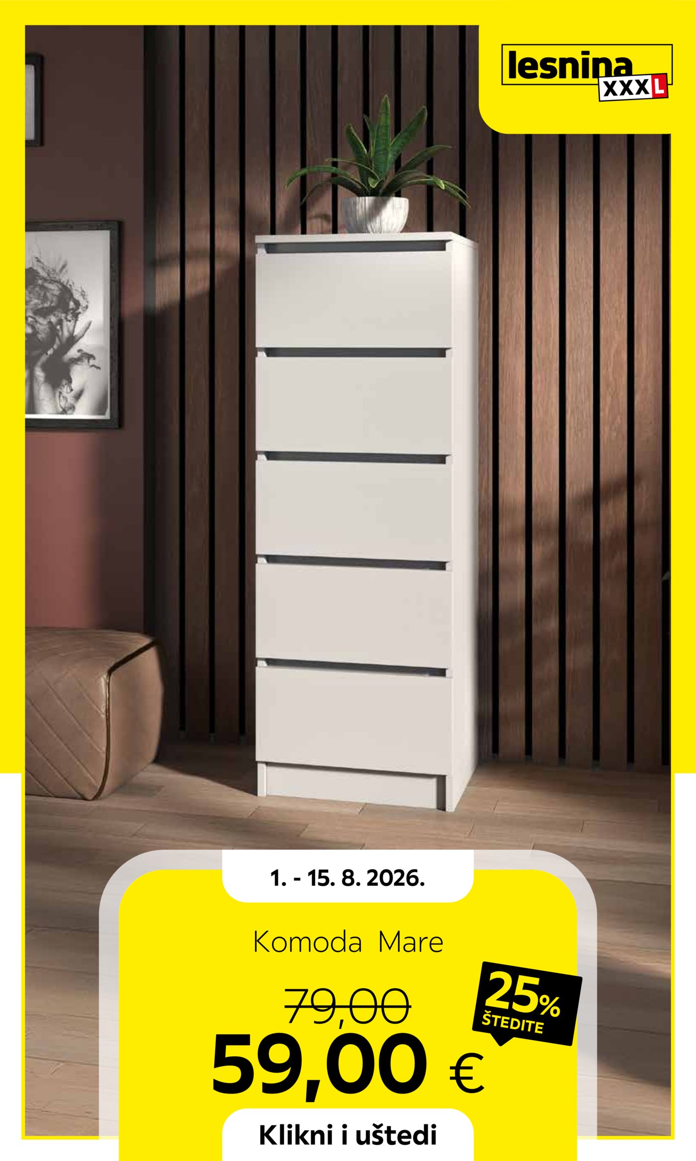 Lesnina katalog Akcija 01.08.-15.08.2026.