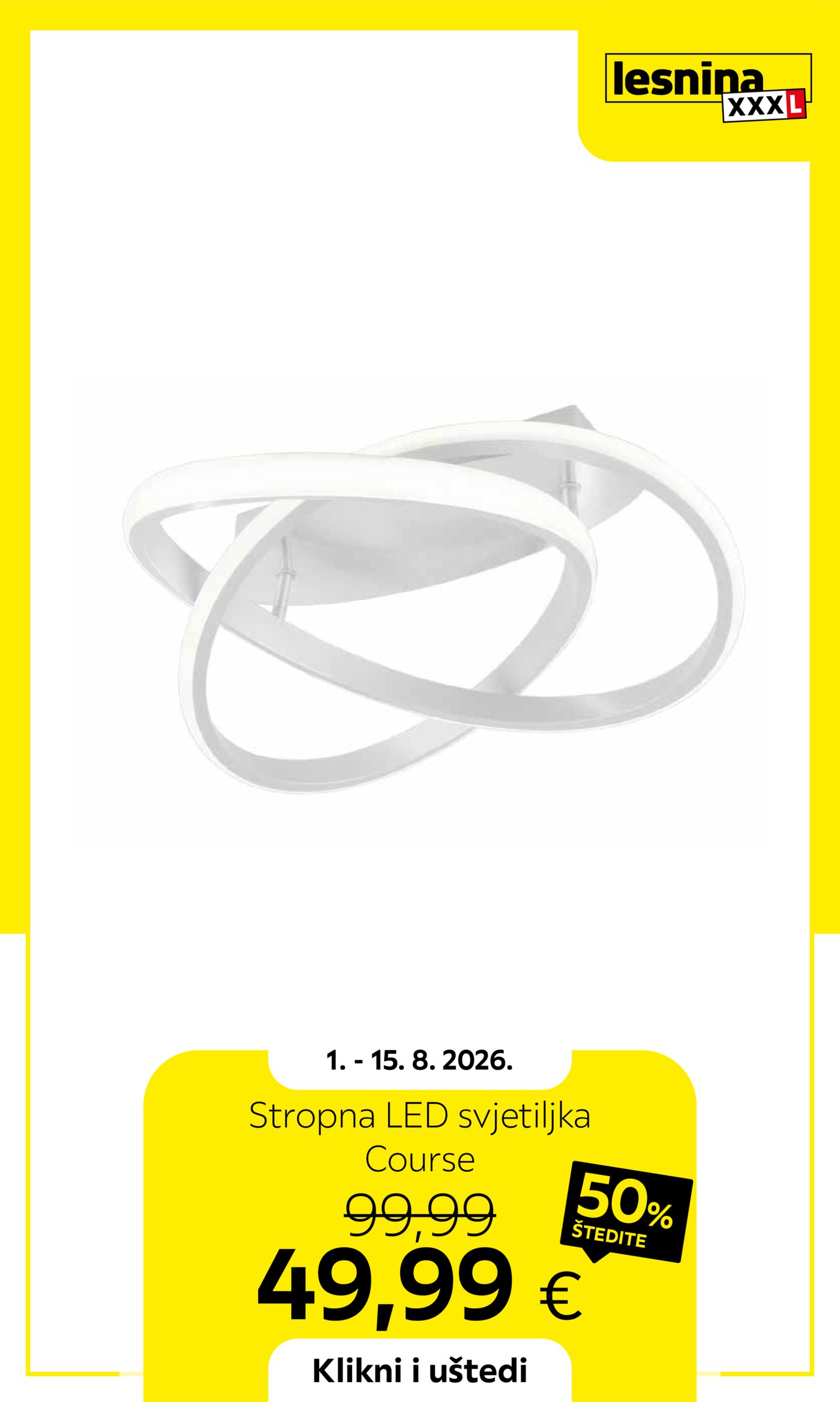 Lesnina katalog Akcija 01.08.-15.08.2026.