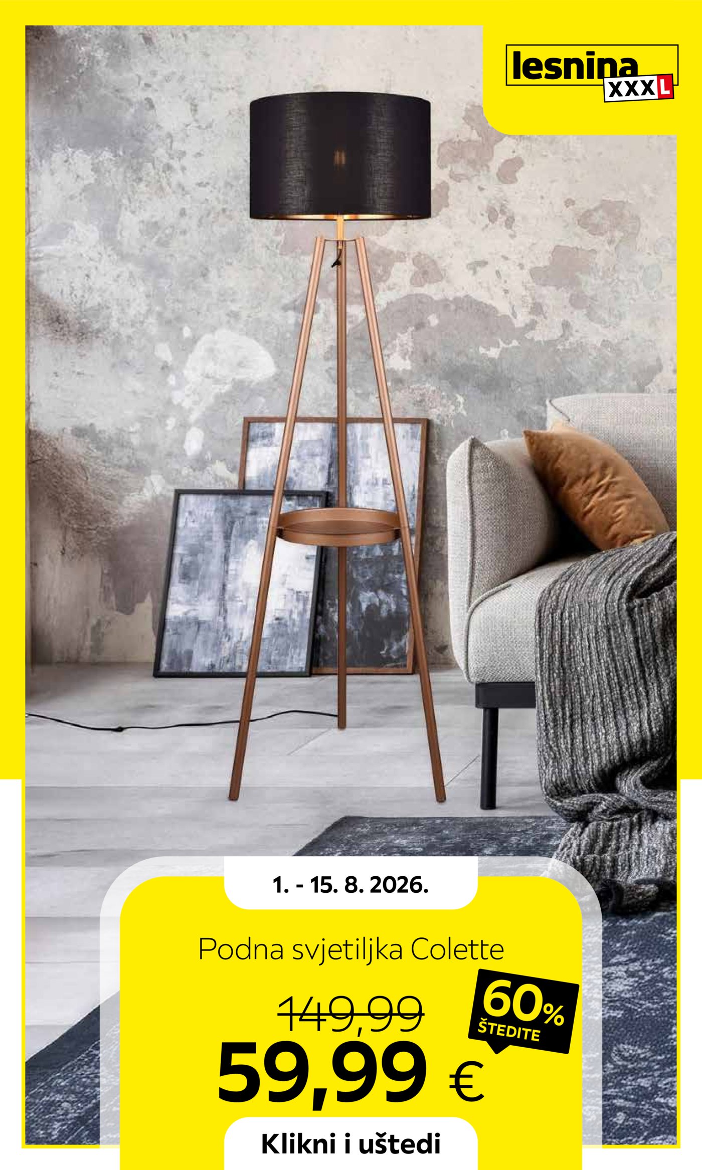 Lesnina katalog Akcija 01.08.-15.08.2026.