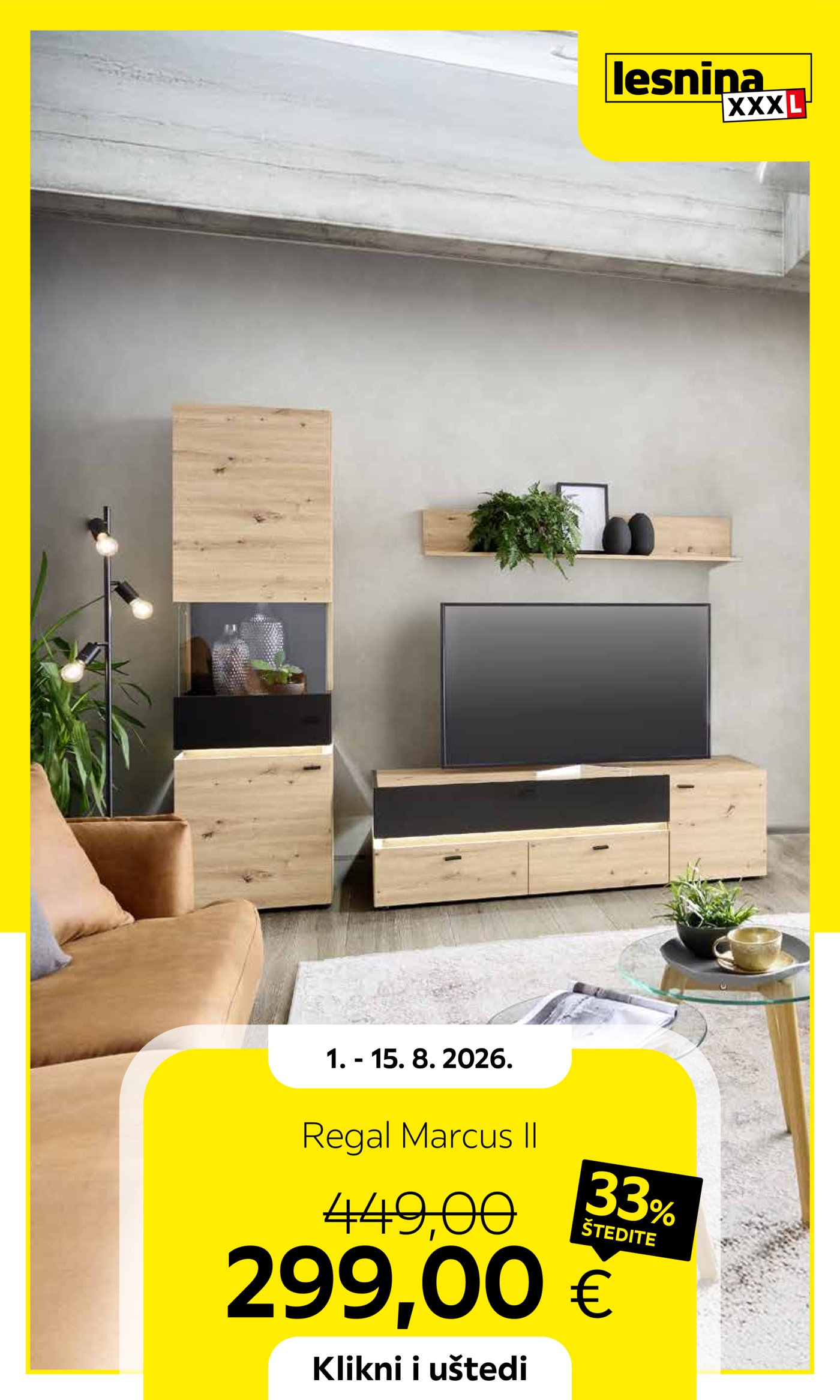Lesnina katalog Akcija 01.08.-15.08.2026.