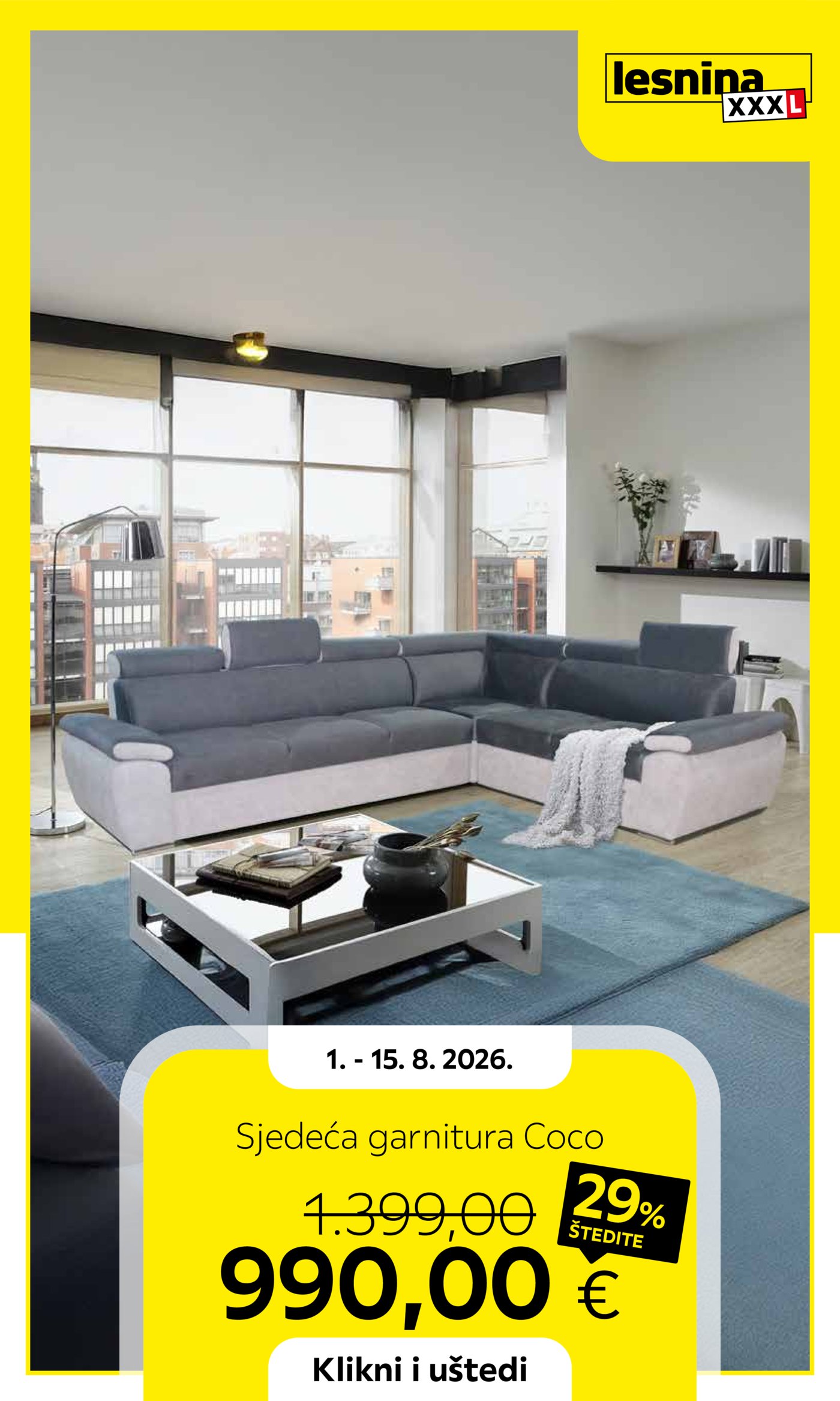 Lesnina katalog Akcija 01.08.-15.08.2026.