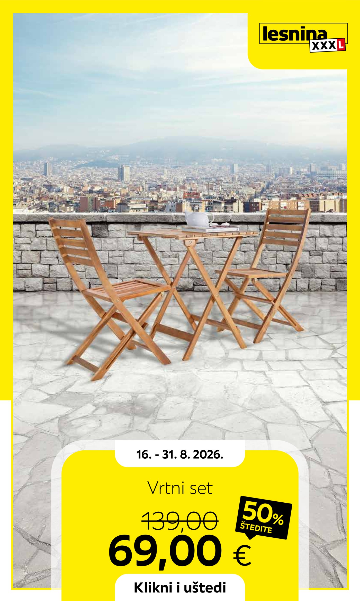 Lesnina katalog Akcija 16.08.-31.08.2026.