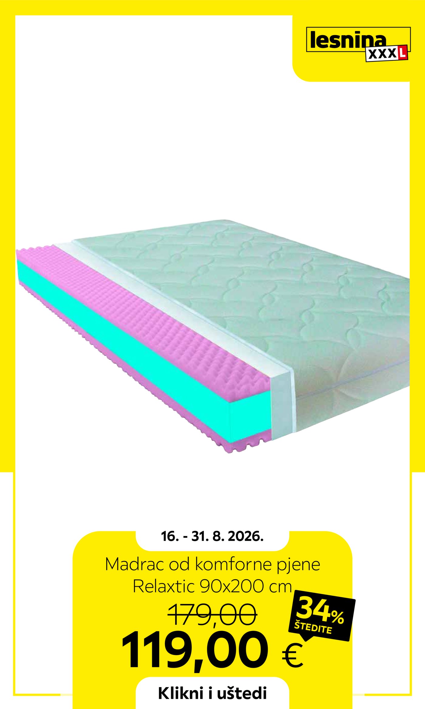 Lesnina katalog Akcija 16.08.-31.08.2026.