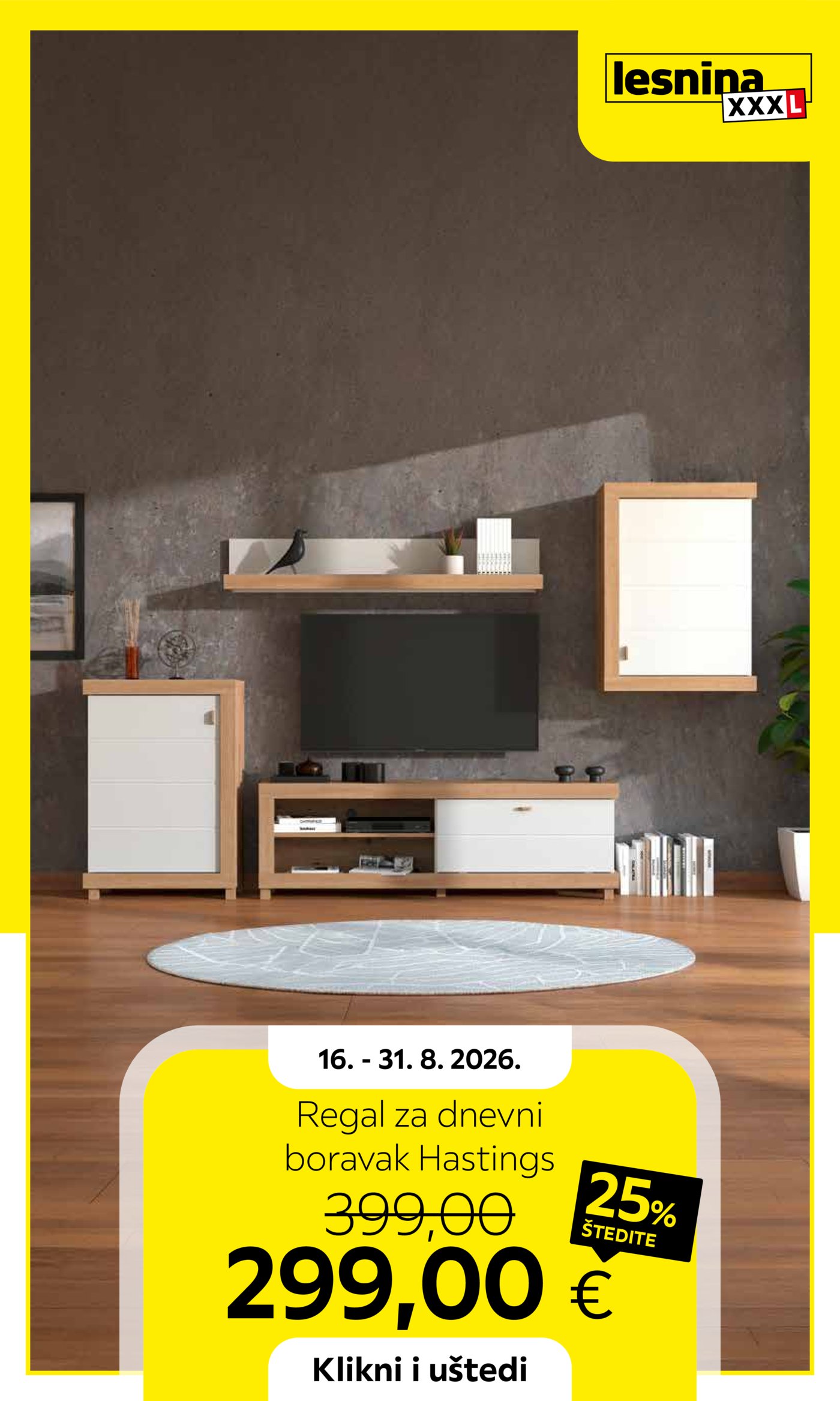 Lesnina katalog Akcija 16.08.-31.08.2026.