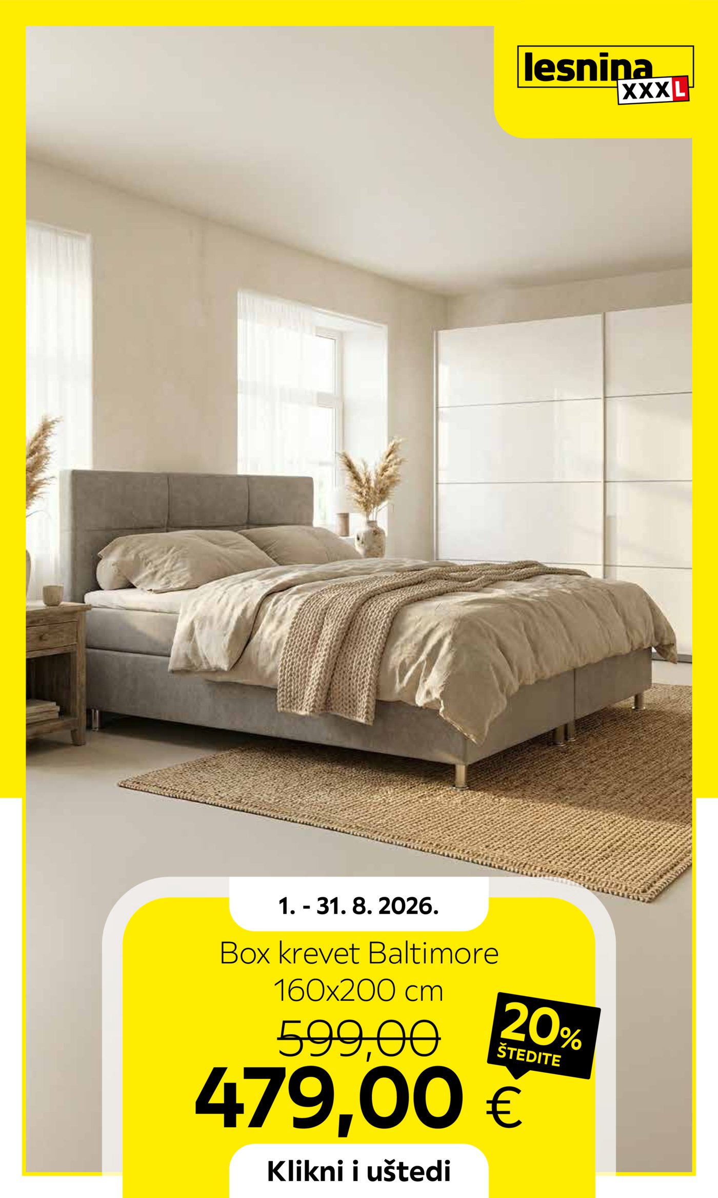 Lesnina katalog Akcija 16.08.-31.08.2026.