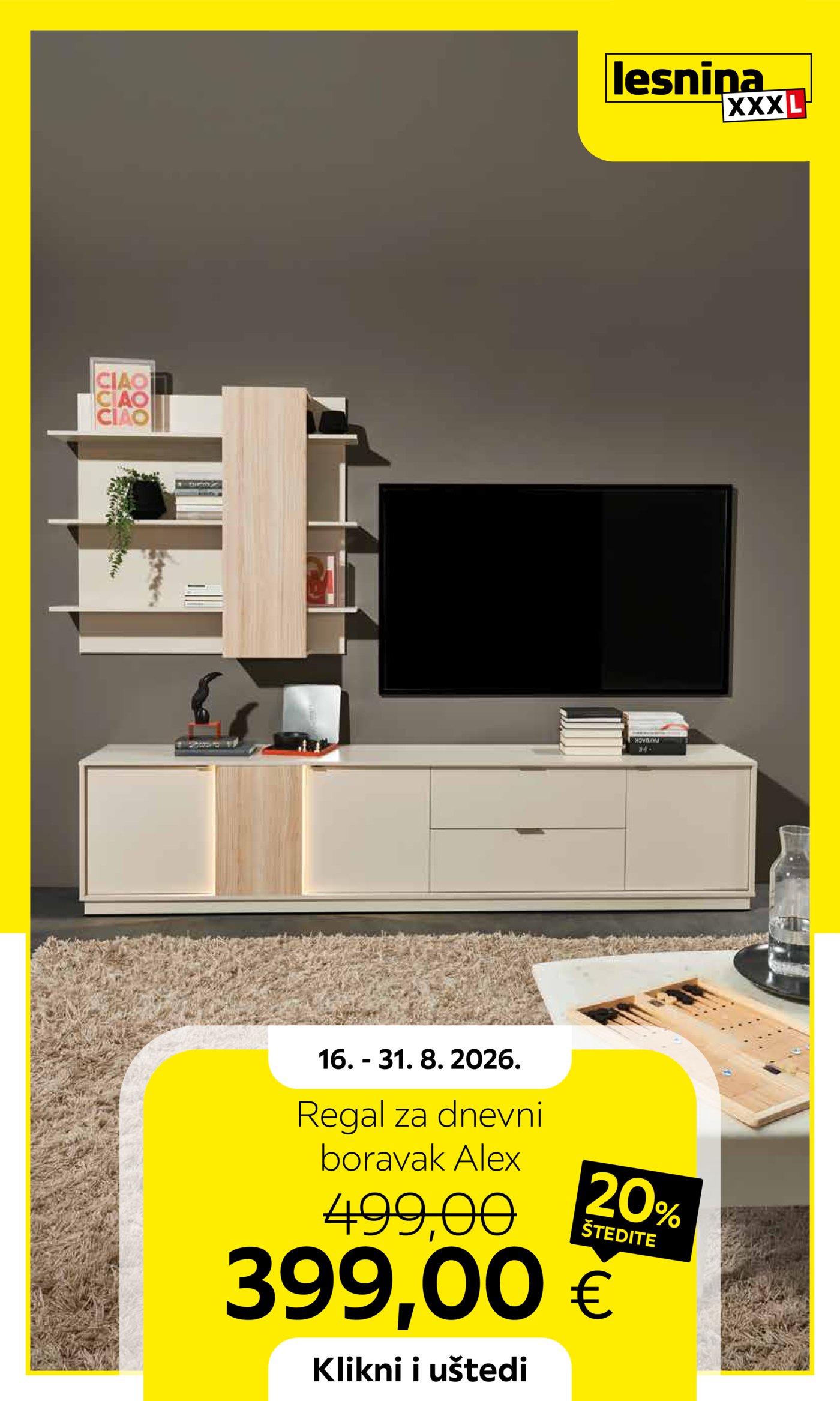 Lesnina katalog Akcija 16.08.-31.08.2026.