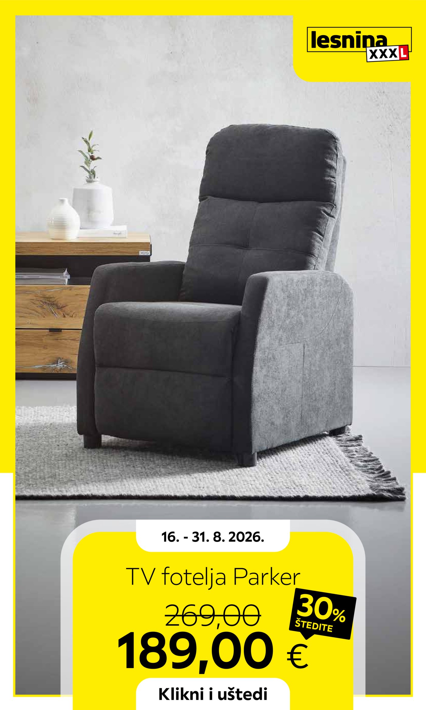 Lesnina katalog Akcija 16.08.-31.08.2026.