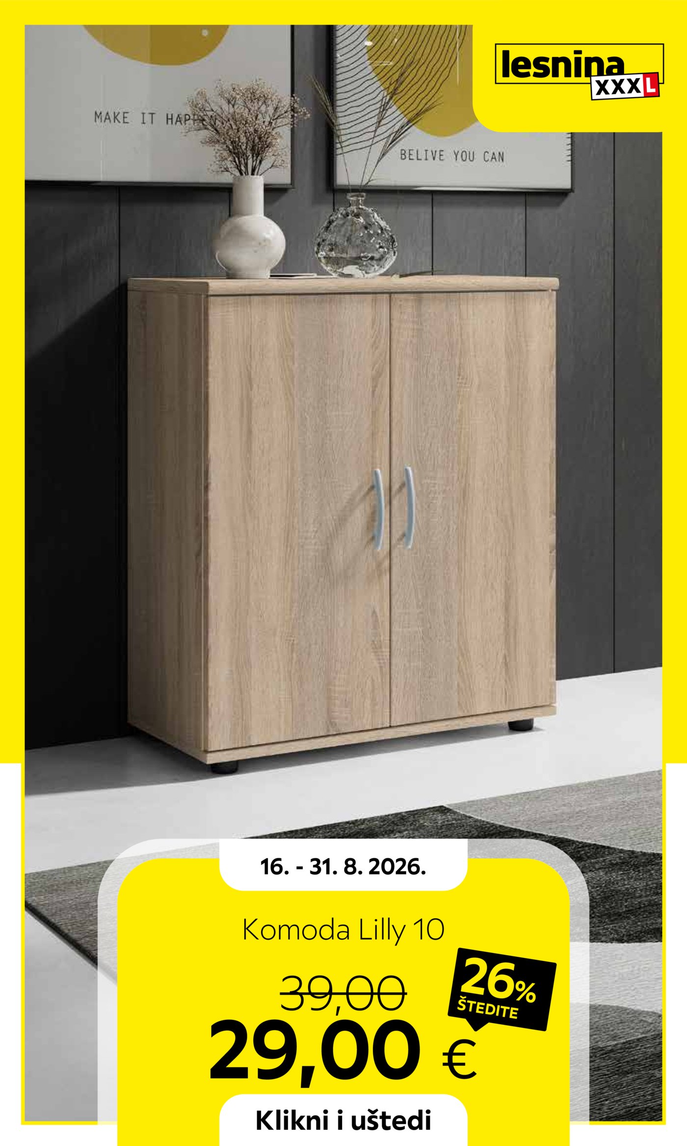 Lesnina katalog Akcija 16.08.-31.08.2026.