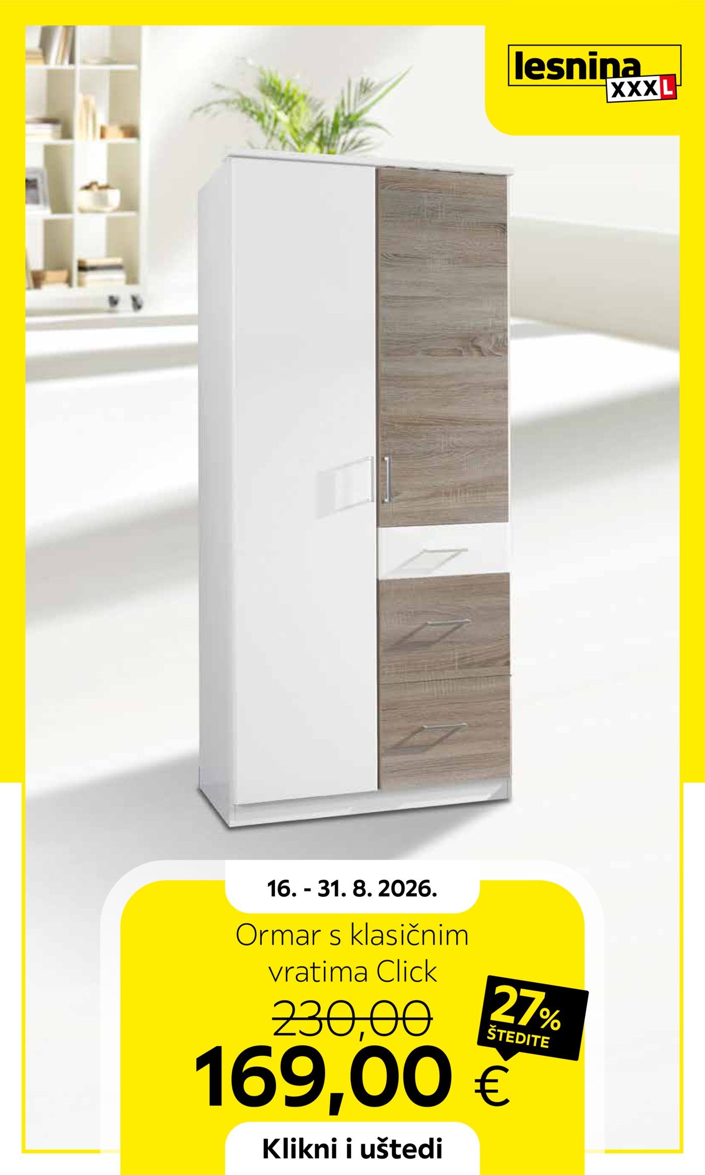Lesnina katalog Akcija 16.08.-31.08.2026.