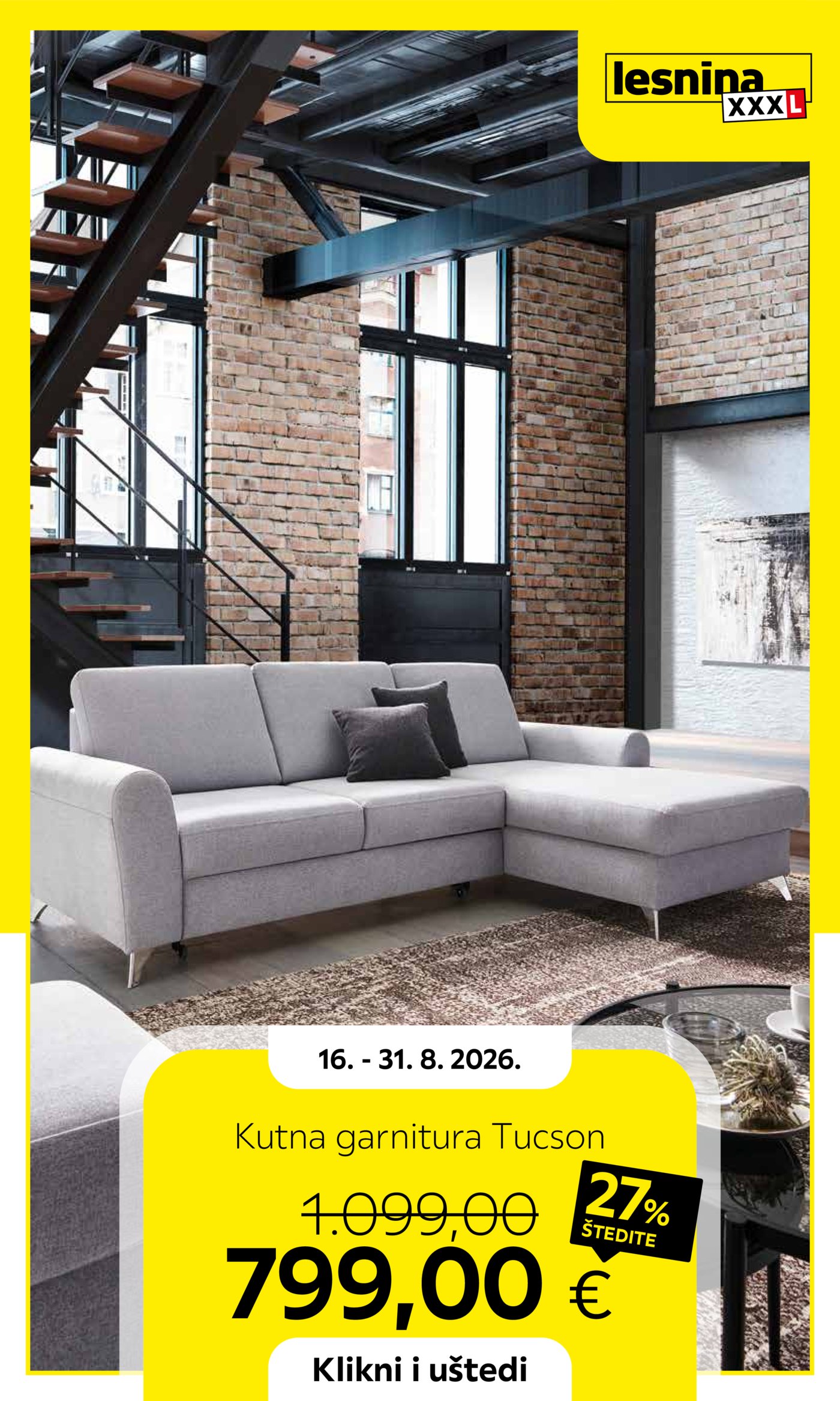 Lesnina katalog Akcija 16.08.-31.08.2026.