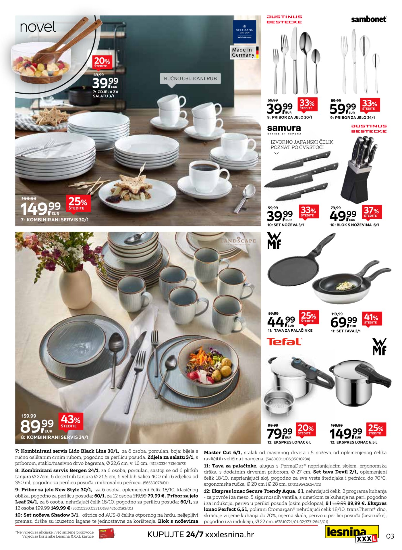 Lesnina katalog Gurmanska avantura 03.08.-26.08.2026.