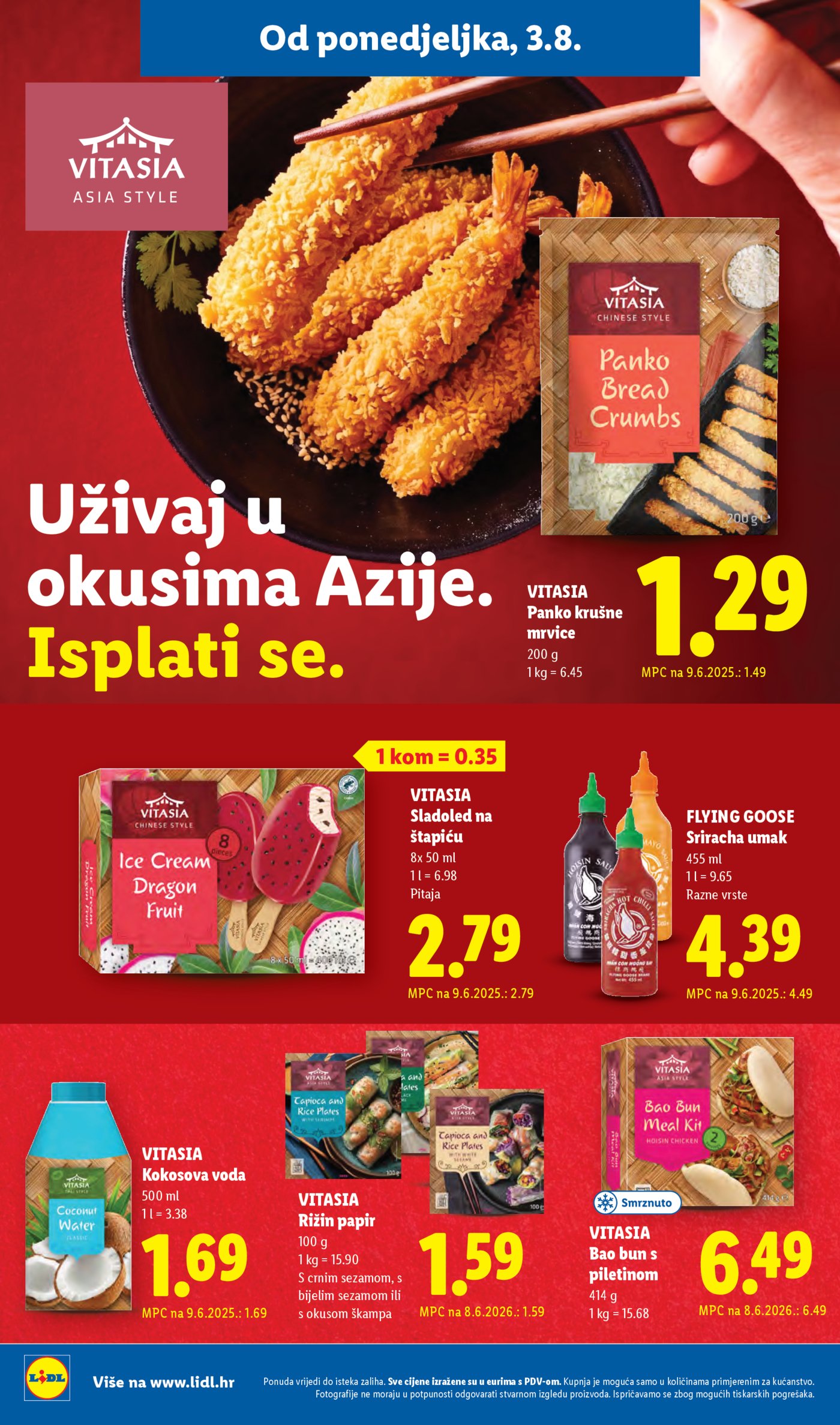 Lidl katalog Super ponuda od ponedjeljka 03.08.-09.08.2026.