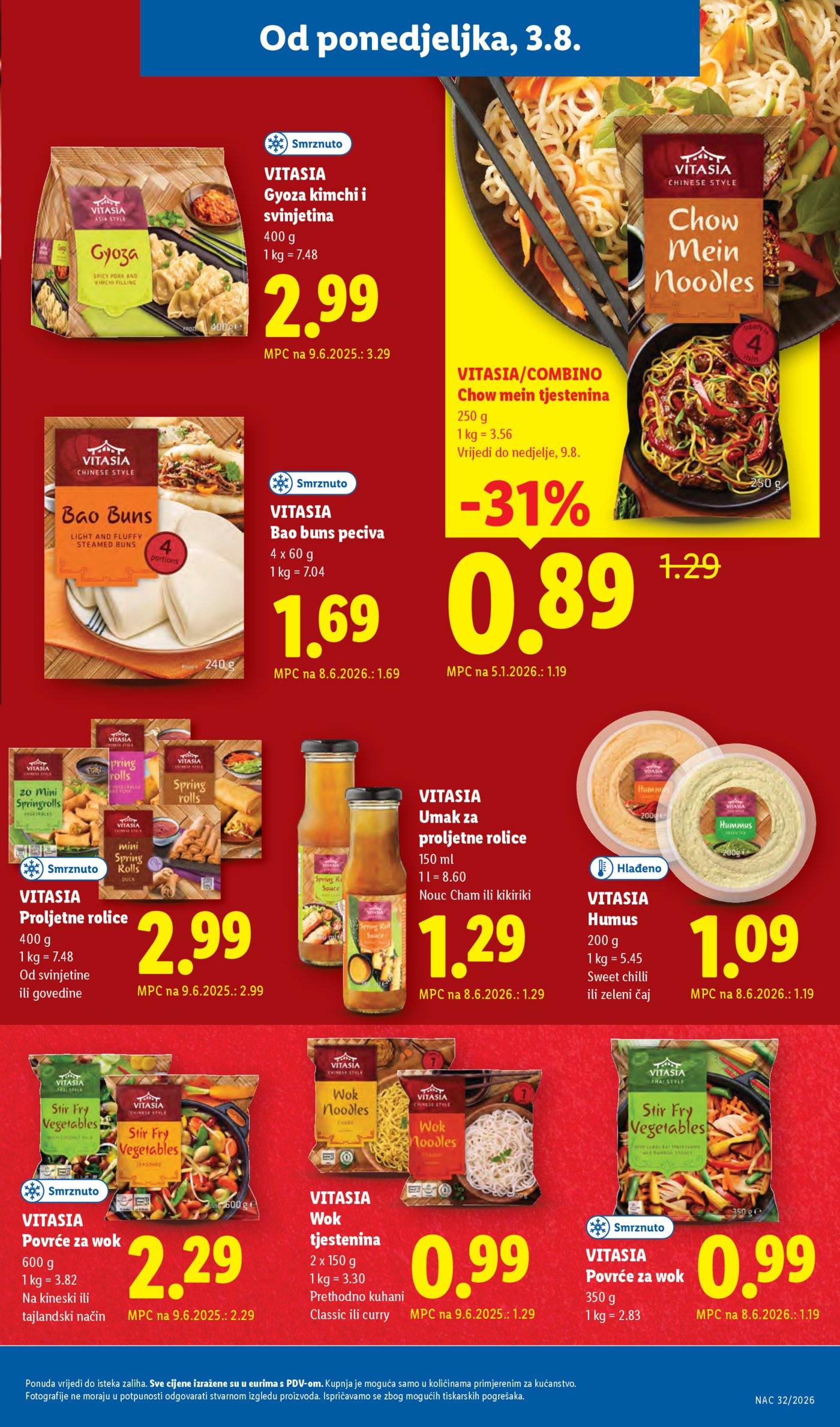 Lidl katalog Super ponuda od ponedjeljka 03.08.-09.08.2026.