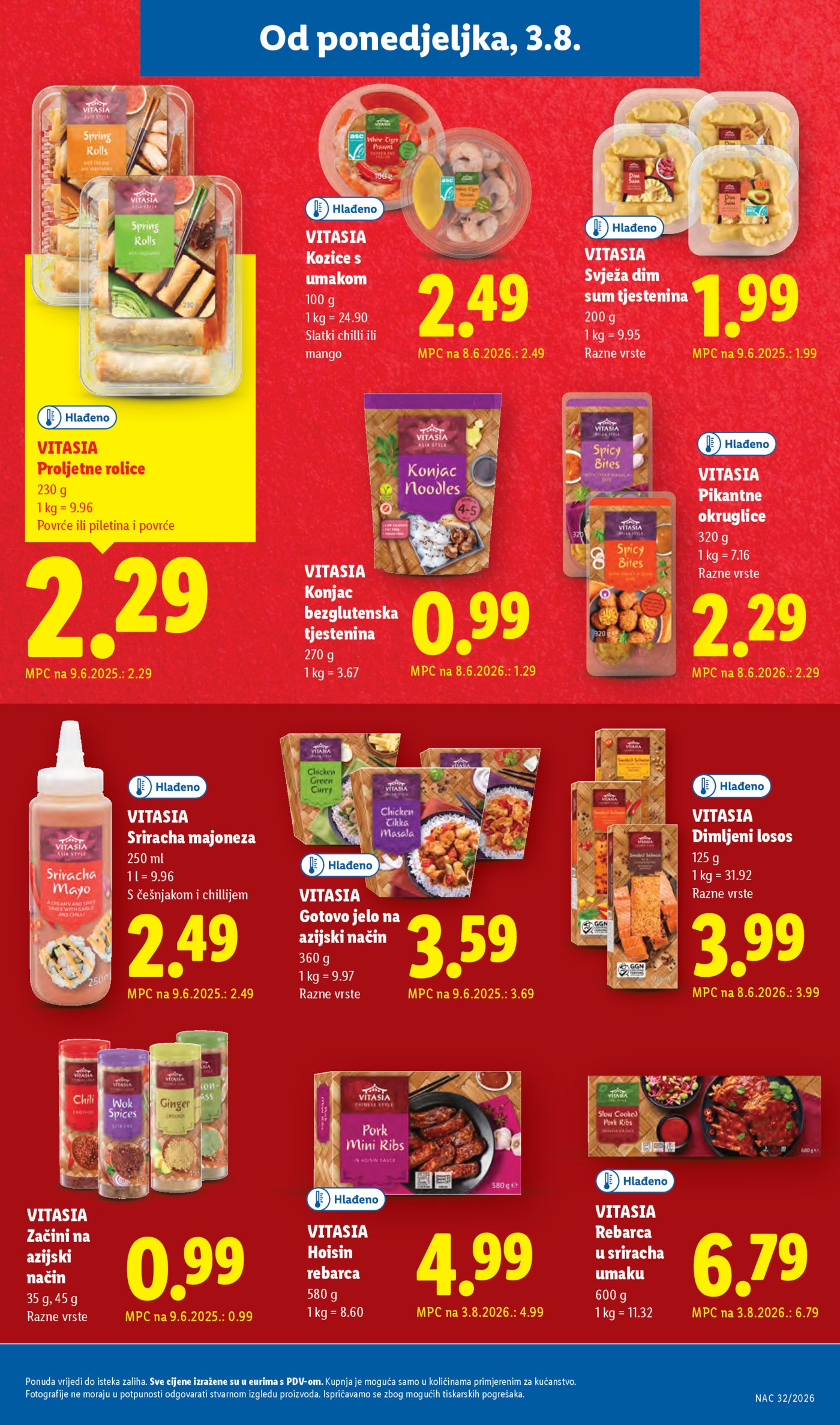 Lidl katalog Super ponuda od ponedjeljka 03.08.-09.08.2026.