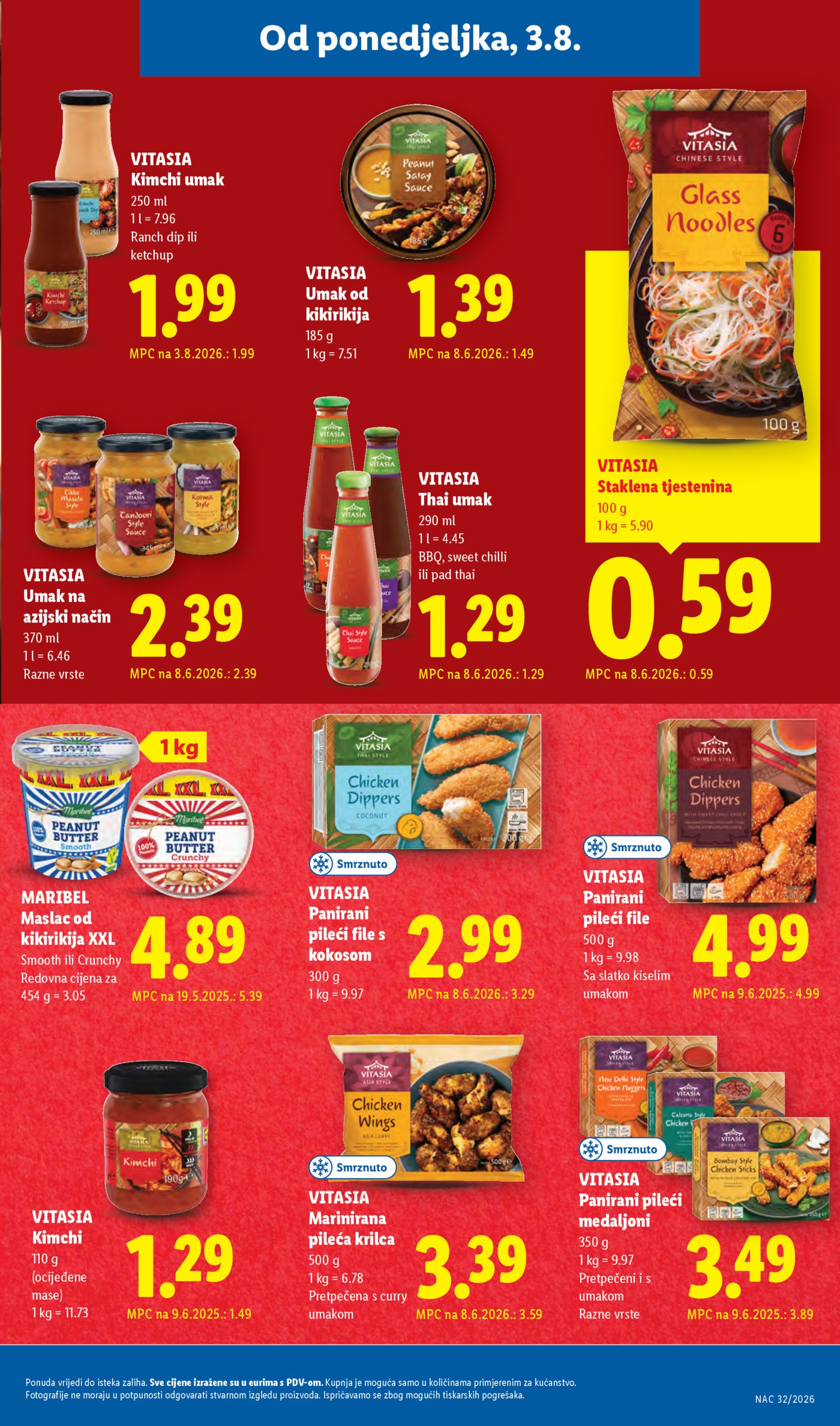Lidl katalog Super ponuda od ponedjeljka 03.08.-09.08.2026.