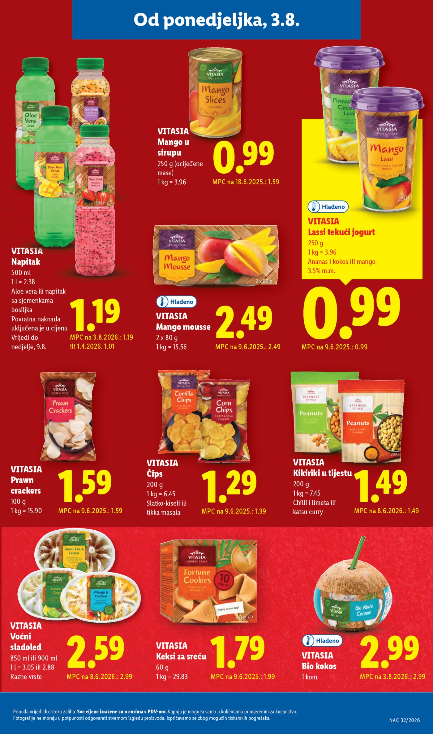 Lidl katalog Super ponuda od ponedjeljka 03.08.-09.08.2026.