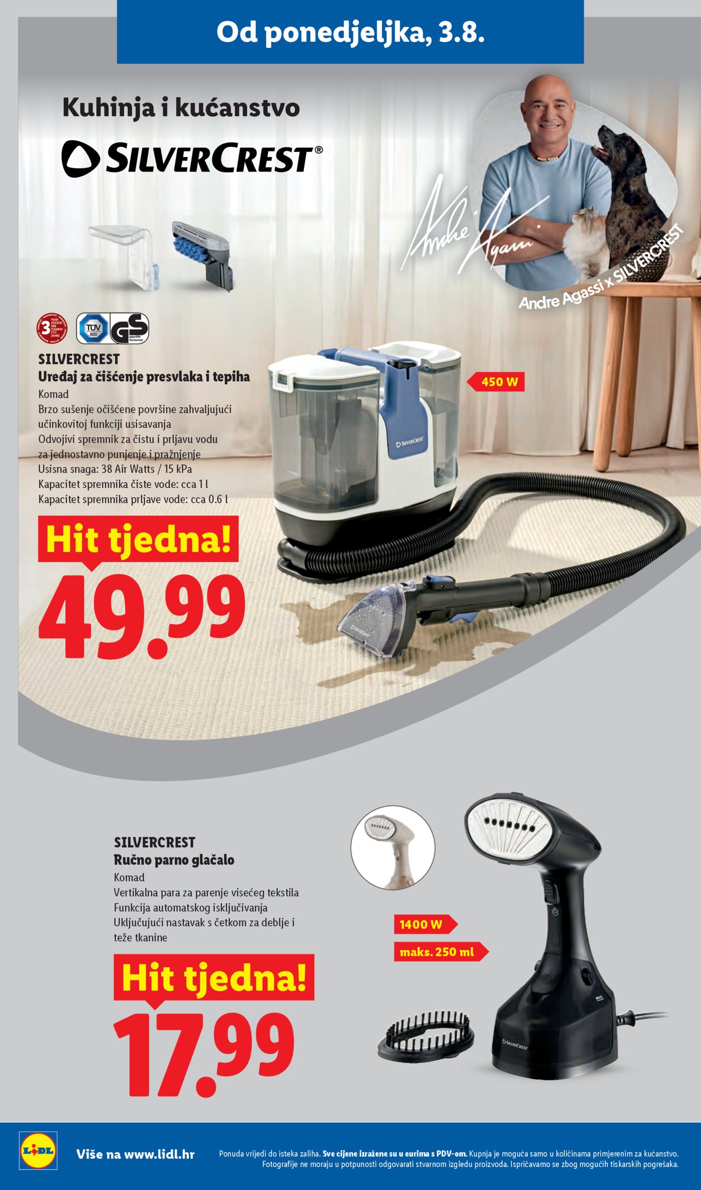 Lidl katalog Super ponuda od ponedjeljka 03.08.-09.08.2026.