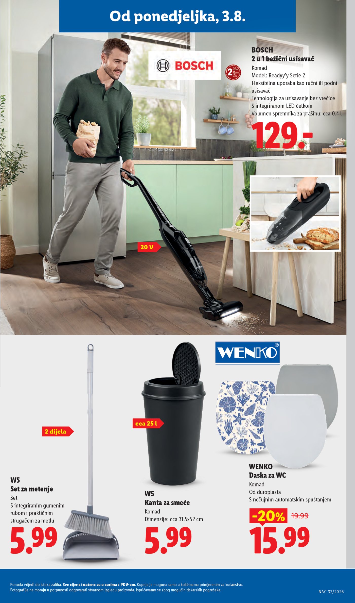 Lidl katalog Super ponuda od ponedjeljka 03.08.-09.08.2026.