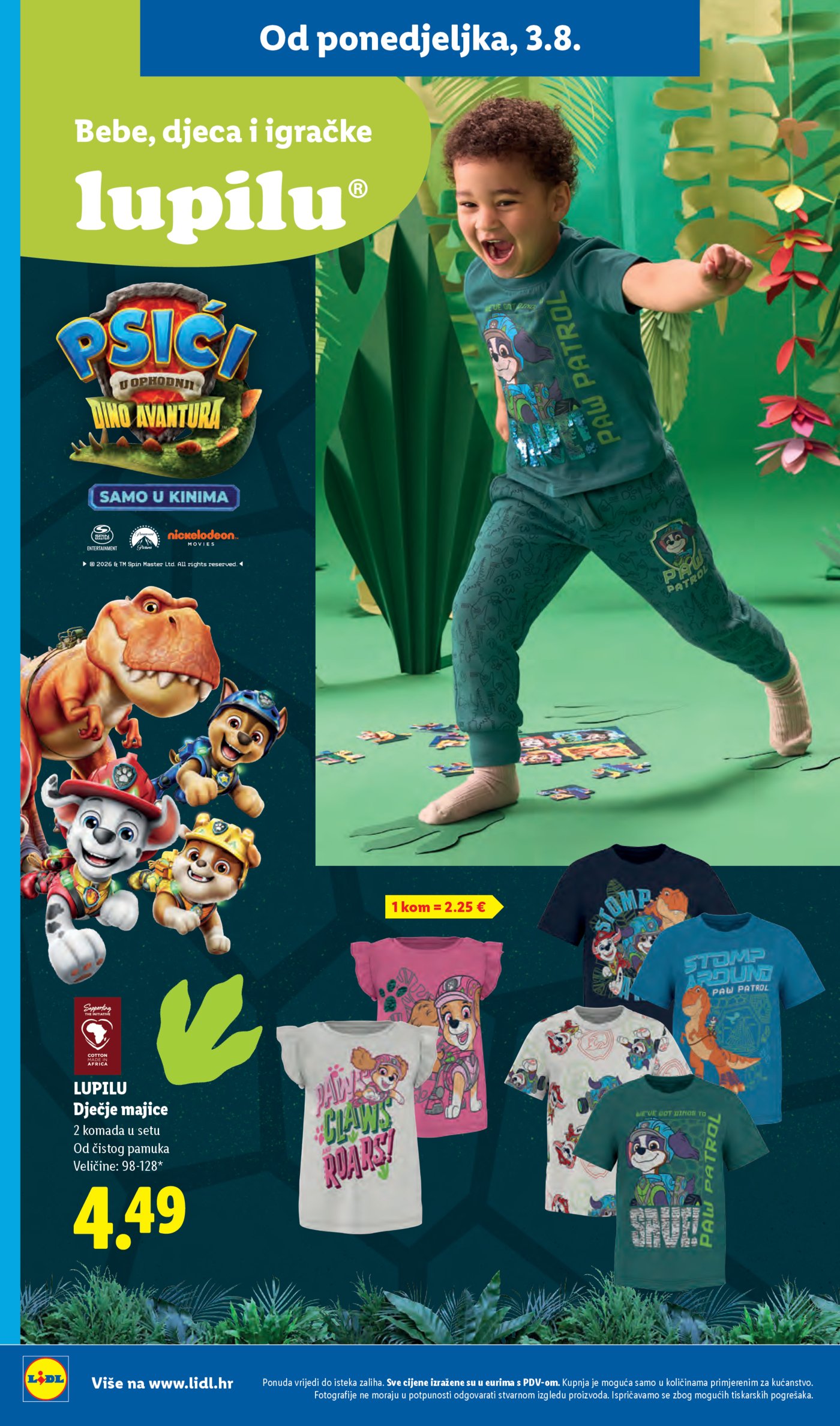 Lidl katalog Super ponuda od ponedjeljka 03.08.-09.08.2026.