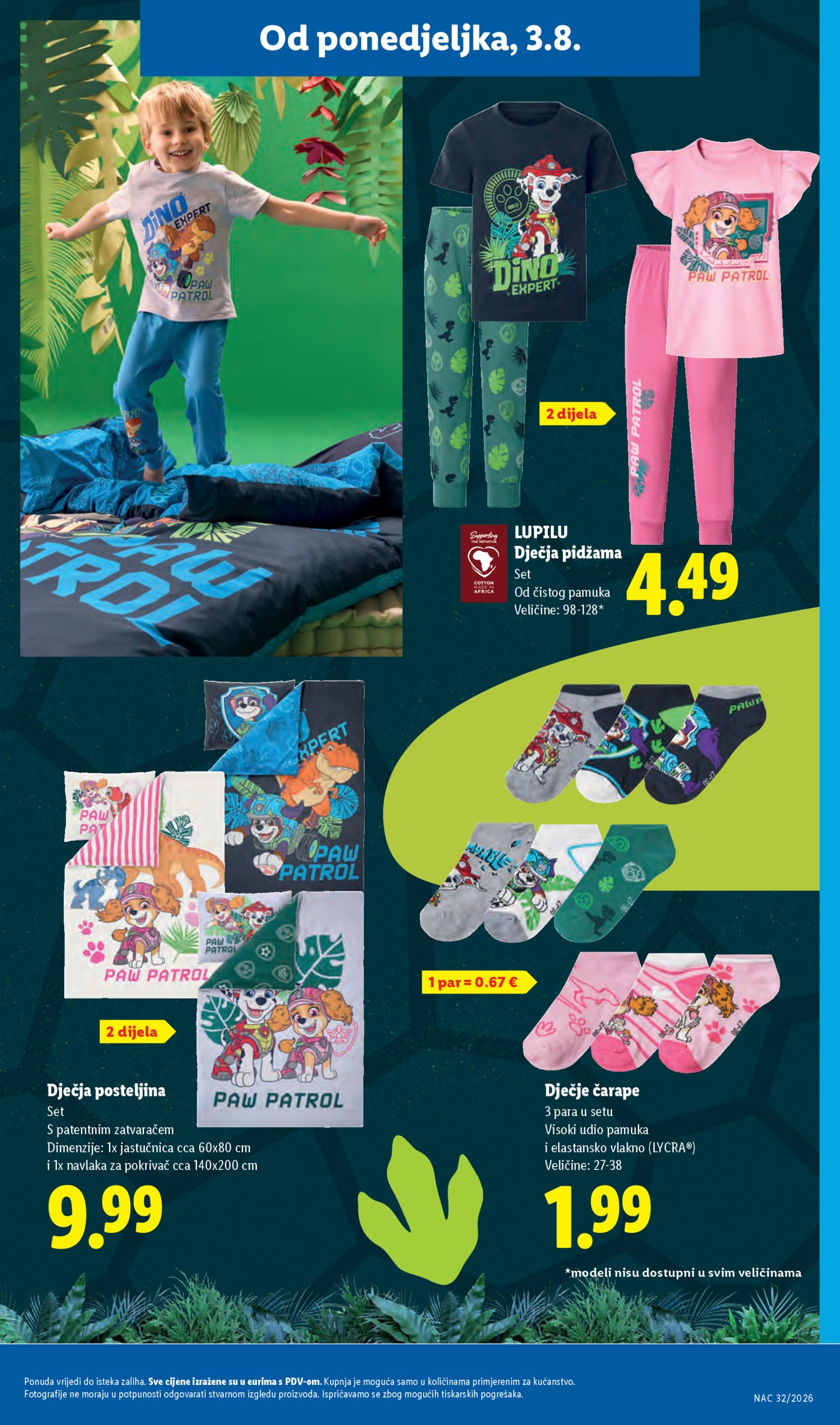 Lidl katalog Super ponuda od ponedjeljka 03.08.-09.08.2026.