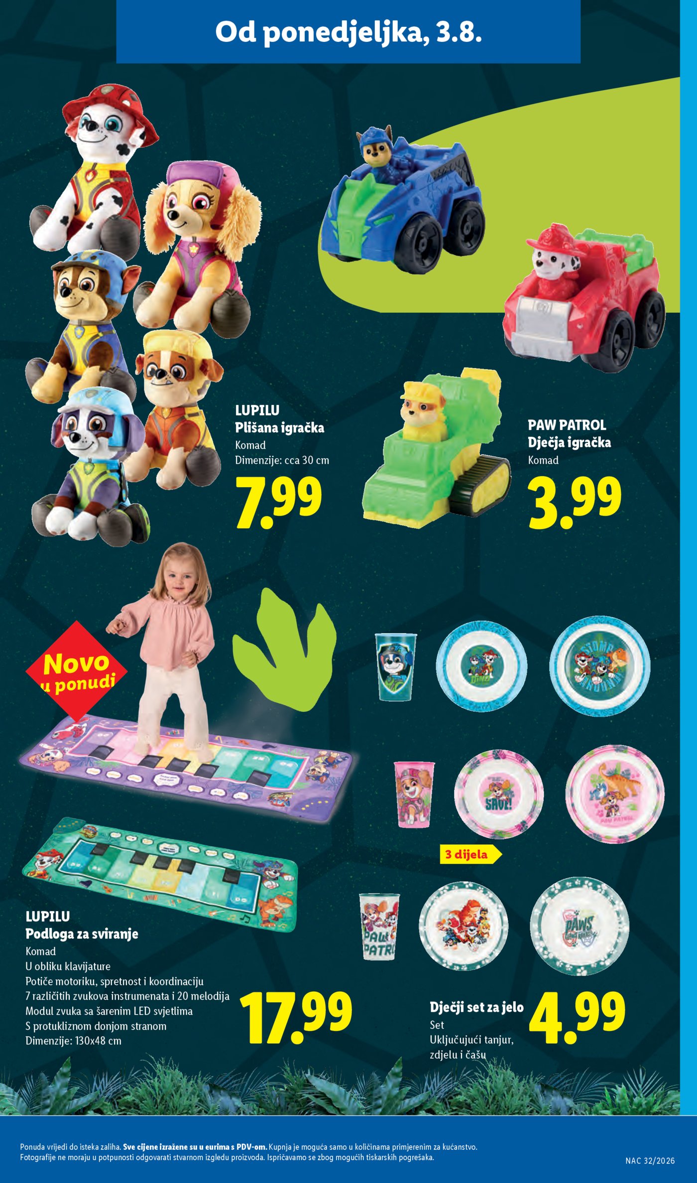 Lidl katalog Super ponuda od ponedjeljka 03.08.-09.08.2026.